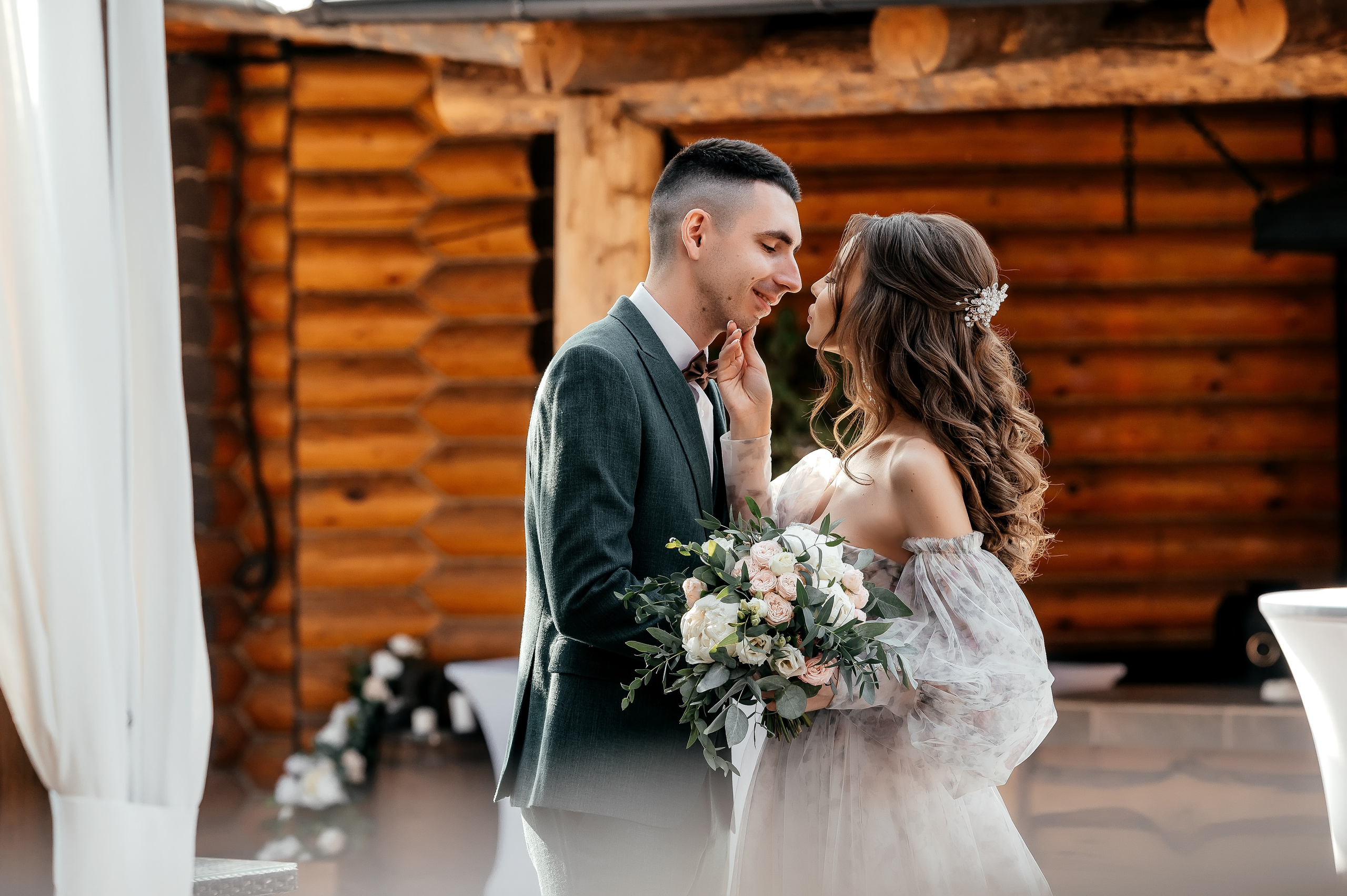 Загородный клуб «Барин» и свадьба мечты. Свадебный и семейный фотограф Виктория Носачёва. Щелково, Москва и МО