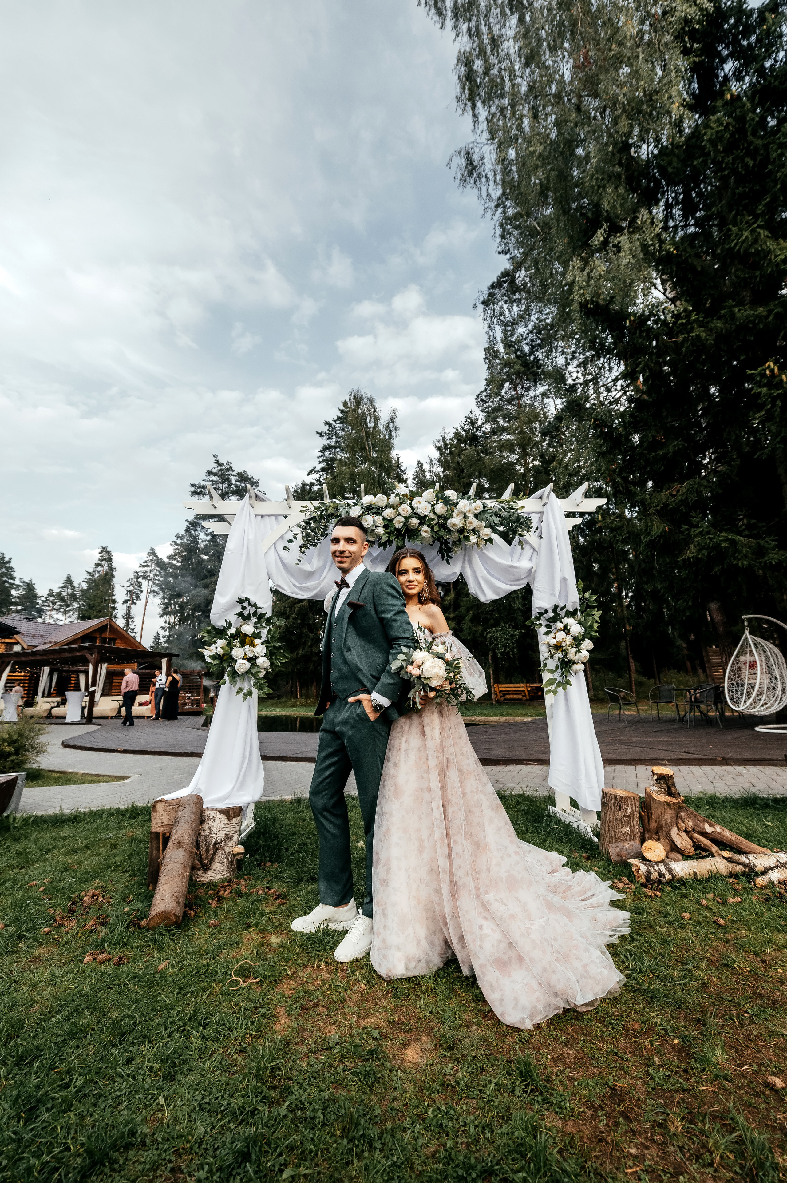 Загородный клуб «Барин» и свадьба мечты. Свадебный и семейный фотограф Виктория Носачёва. Щелково, Москва и МО