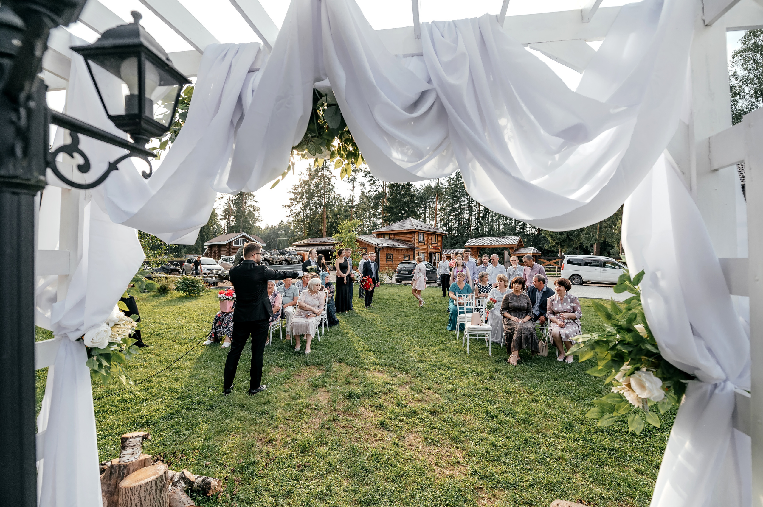 Загородный клуб «Барин» и свадьба мечты. Свадебный и семейный фотограф Виктория Носачёва. Щелково, Москва и МО