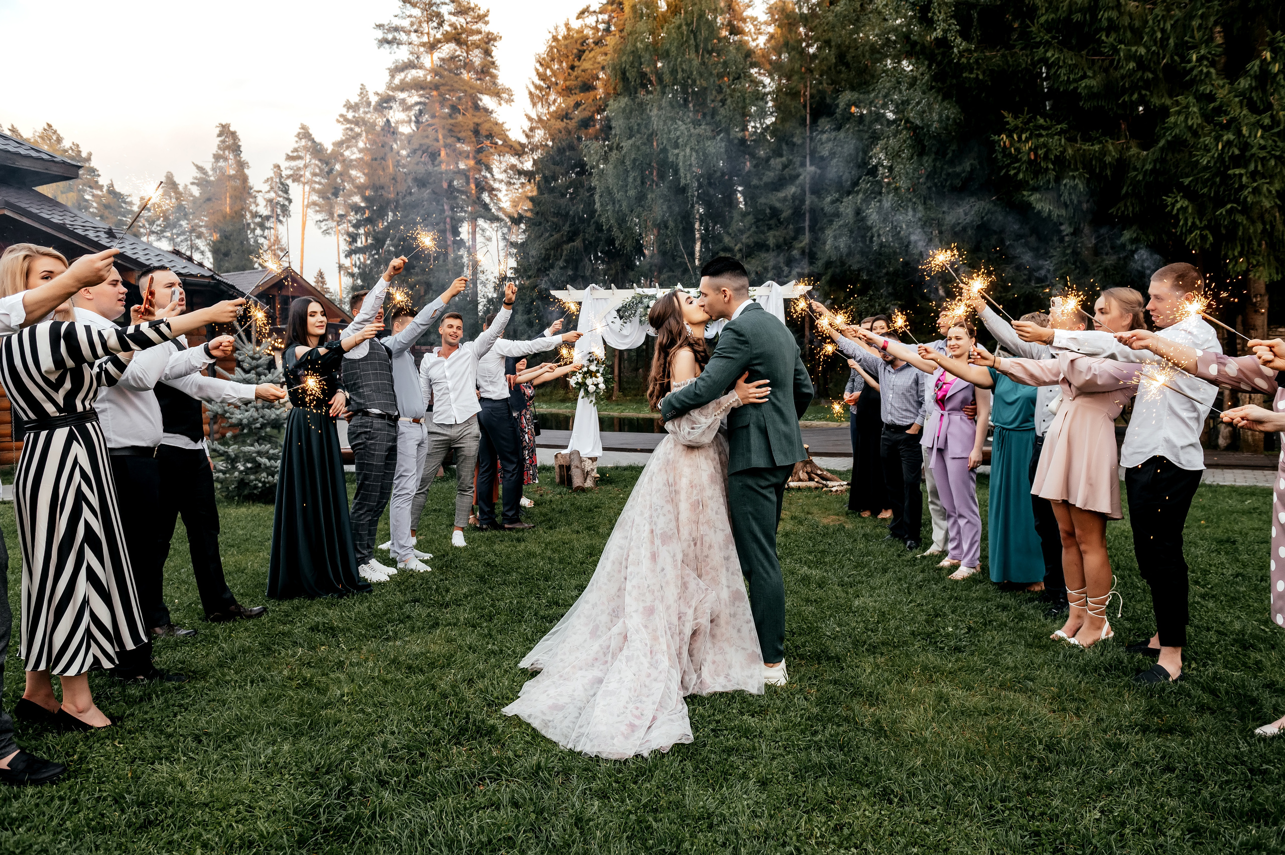 Загородный клуб «Барин» и свадьба мечты. Свадебный и семейный фотограф Виктория Носачёва. Щелково, Москва и МО