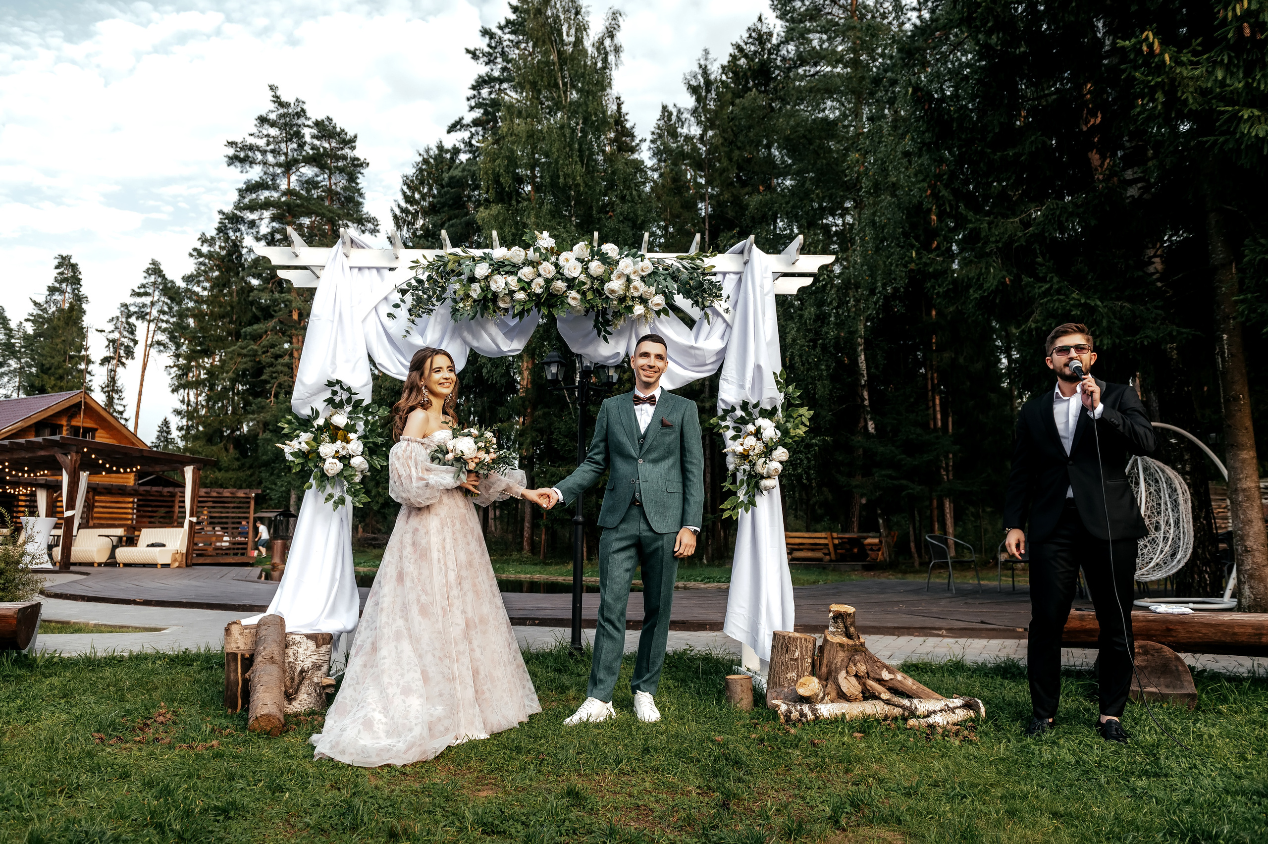 Загородный клуб «Барин» и свадьба мечты. Свадебный и семейный фотограф Виктория Носачёва. Щелково, Москва и МО