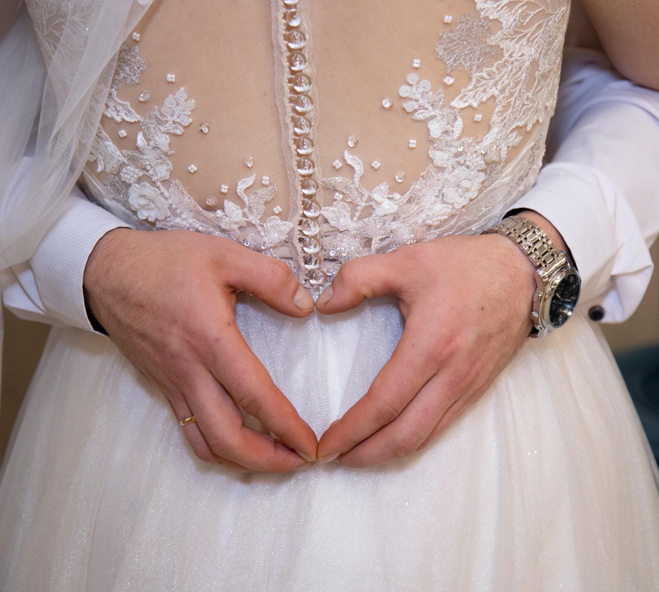 Свадебная фотосессия Андрея и Алины в Савеловском ЗАГСе. Фотосессия в студии в Москве от профессионального фотографа услуги по доступным ценам