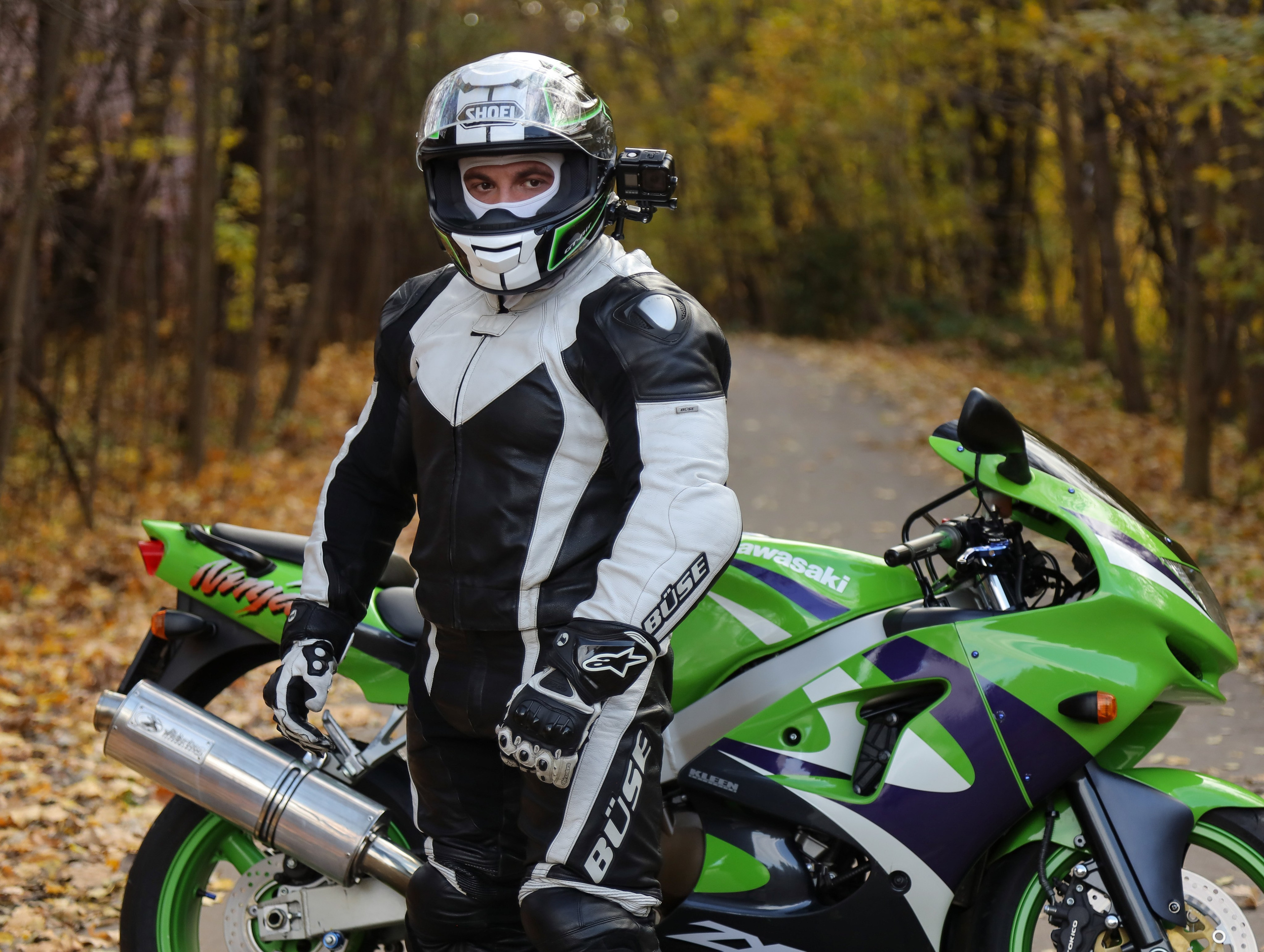 Виталий Kawasaki ZX6R. Фотограф Антон Чупринин