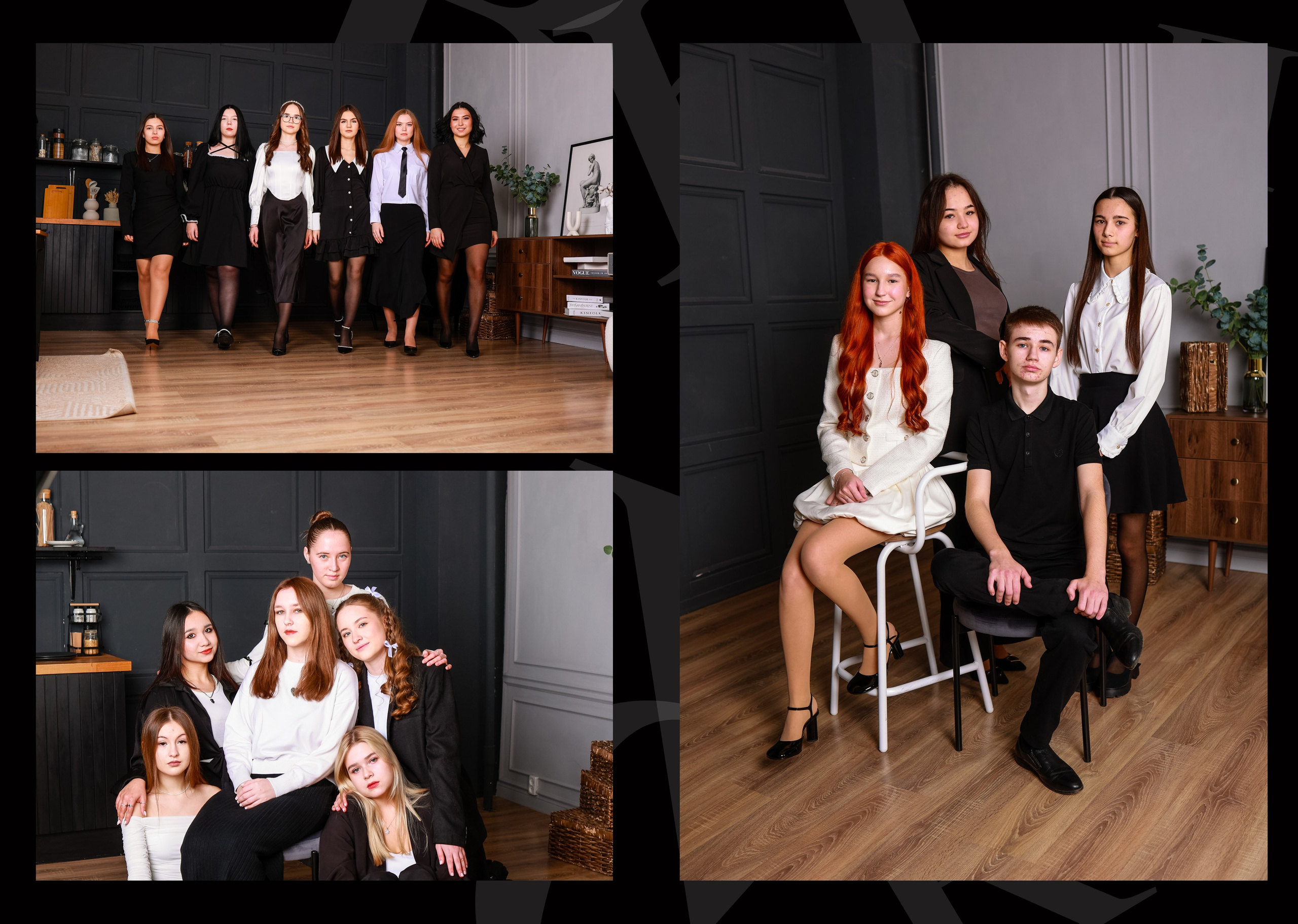 ПРЕМИУМ ЧЕРНЫЙ 5000. Выпускные альбомы для садика и школы в Набережных Челнах