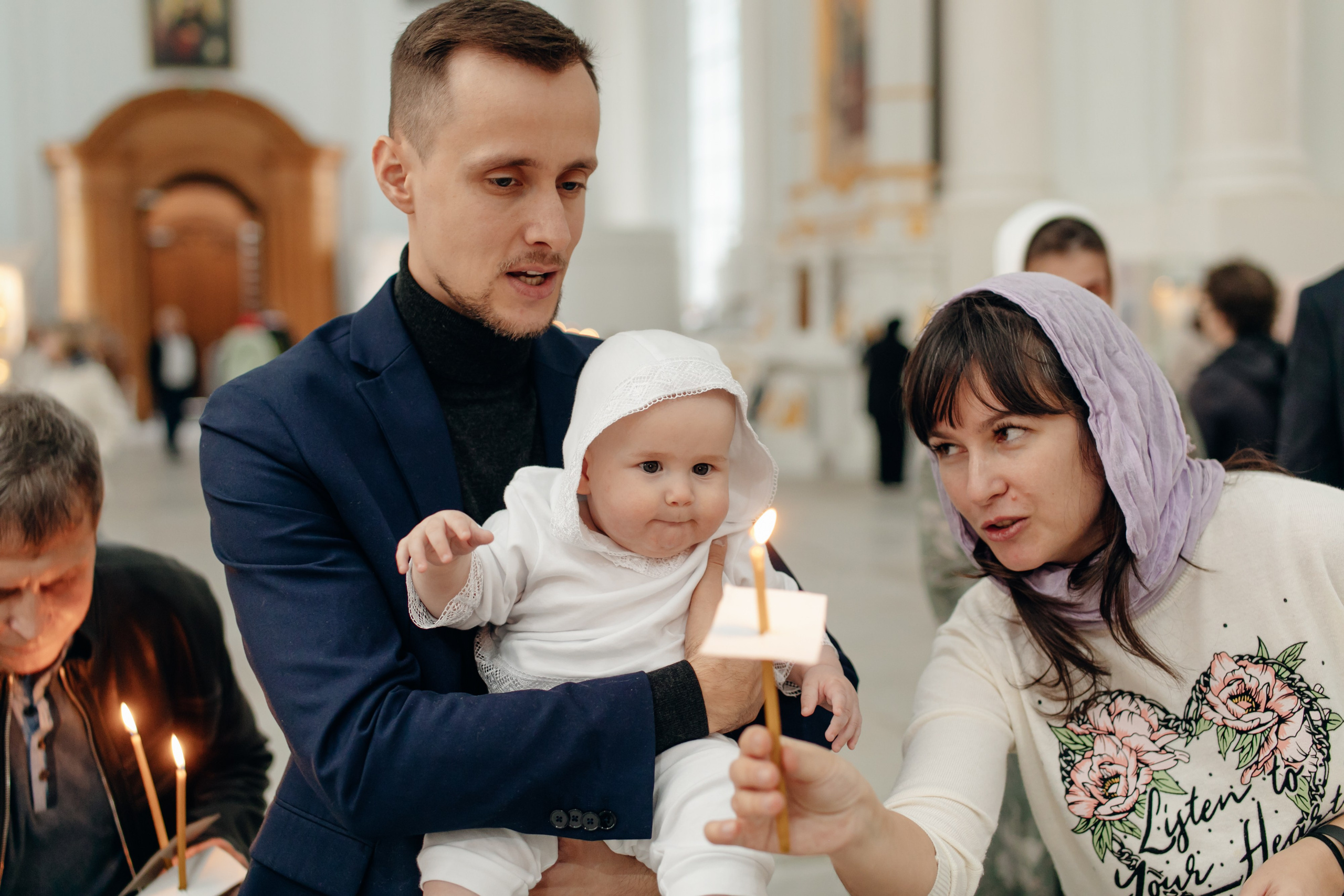 Крещение ребенка в Смольном соборе СПб. Фотограф крещение венчание в Петербурге! Помогает подобрать храм и посоветовал душевного батюшку в СПб