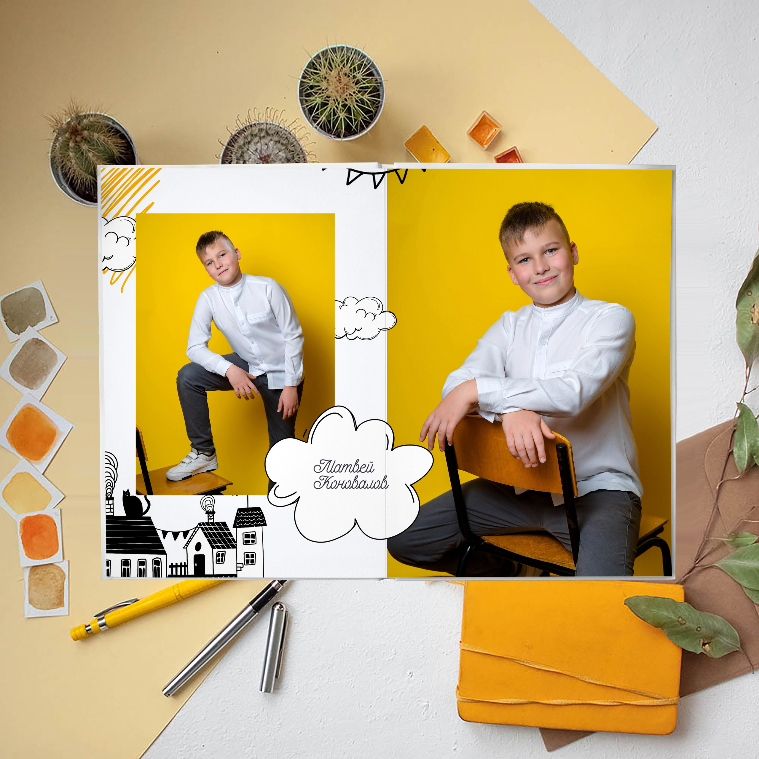 Школьные альбомы для начальных классов. Студия выпускных альбомов Тульская область