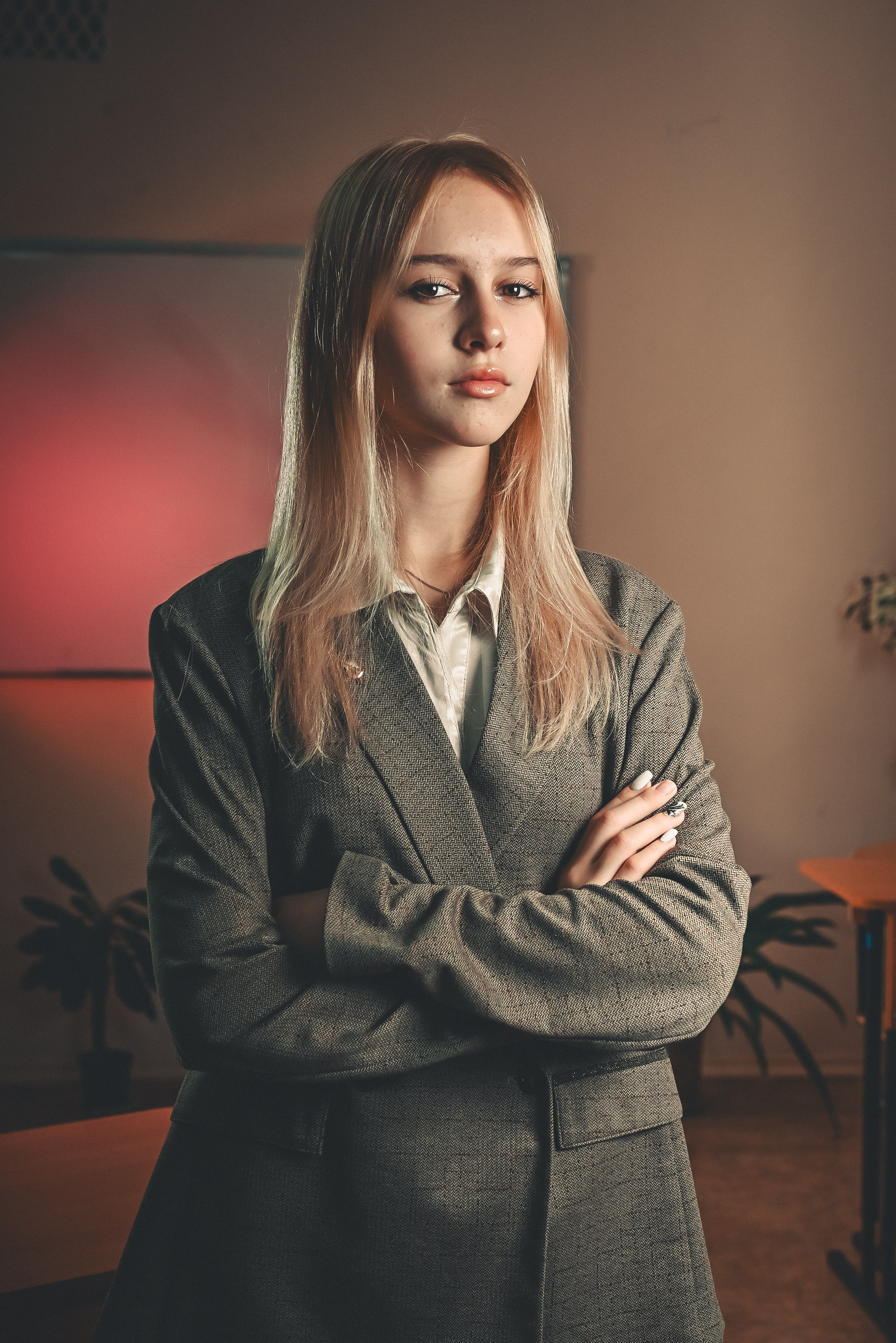 Школьная фотосессия для выпускных альбомов в Пензе