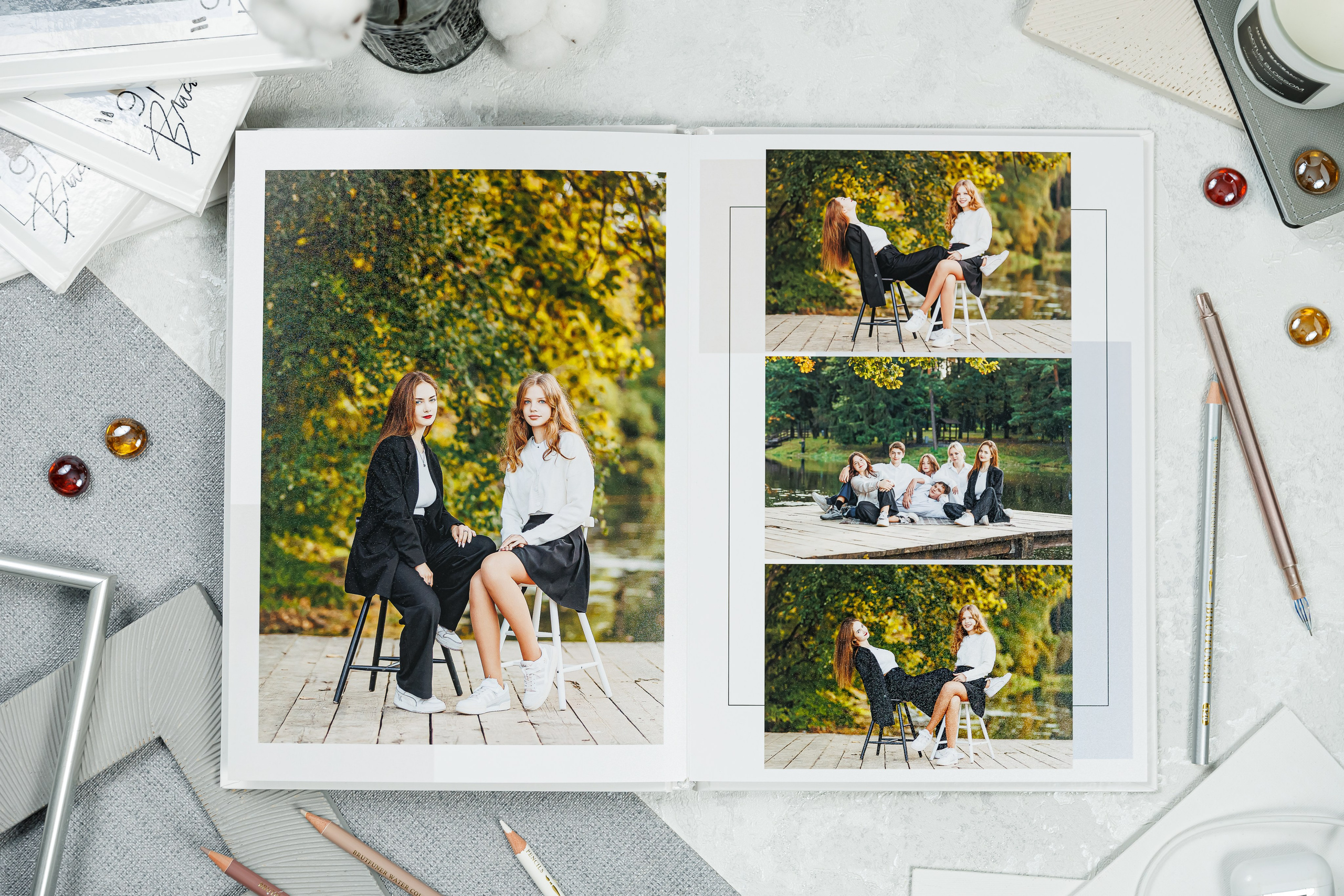 Выпускные альбомы общая информация. Семейный и детский фотограф Комина Елена, Власиха, Одинцово