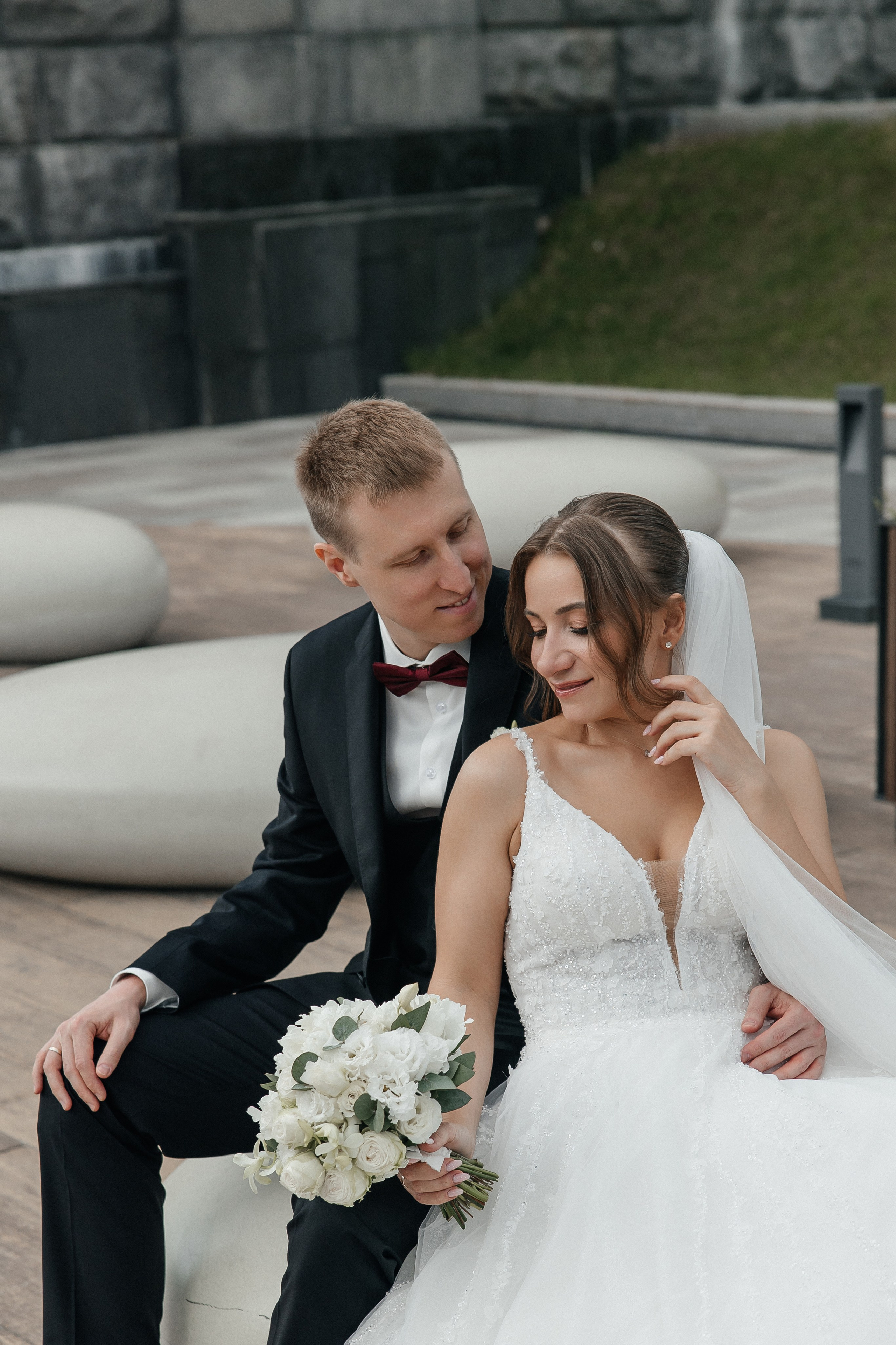 Свадебная прогулка на Северном речном вокзале