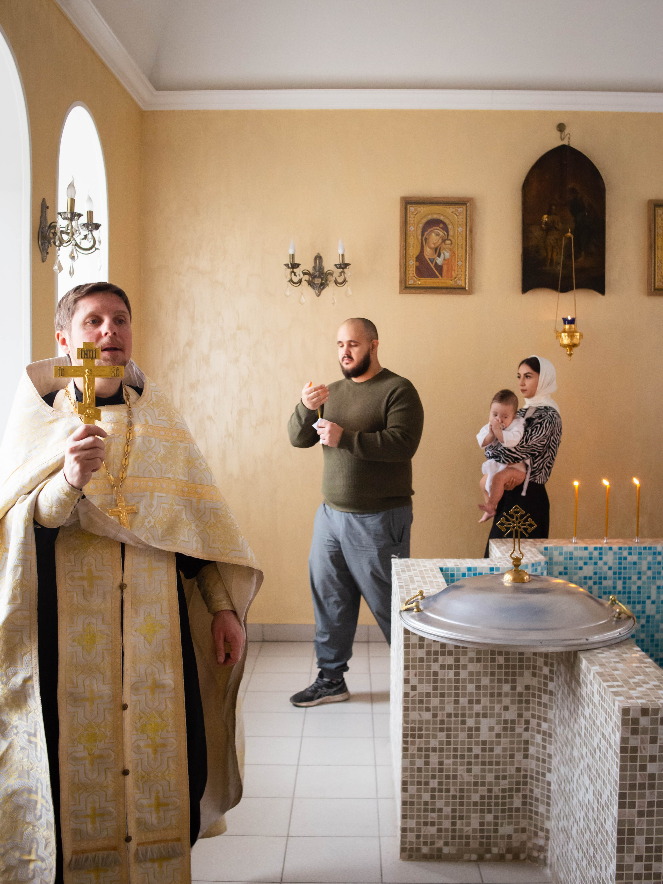 Крещение. Семейный фотограф Софи Симакова в Волгограде и Волжском