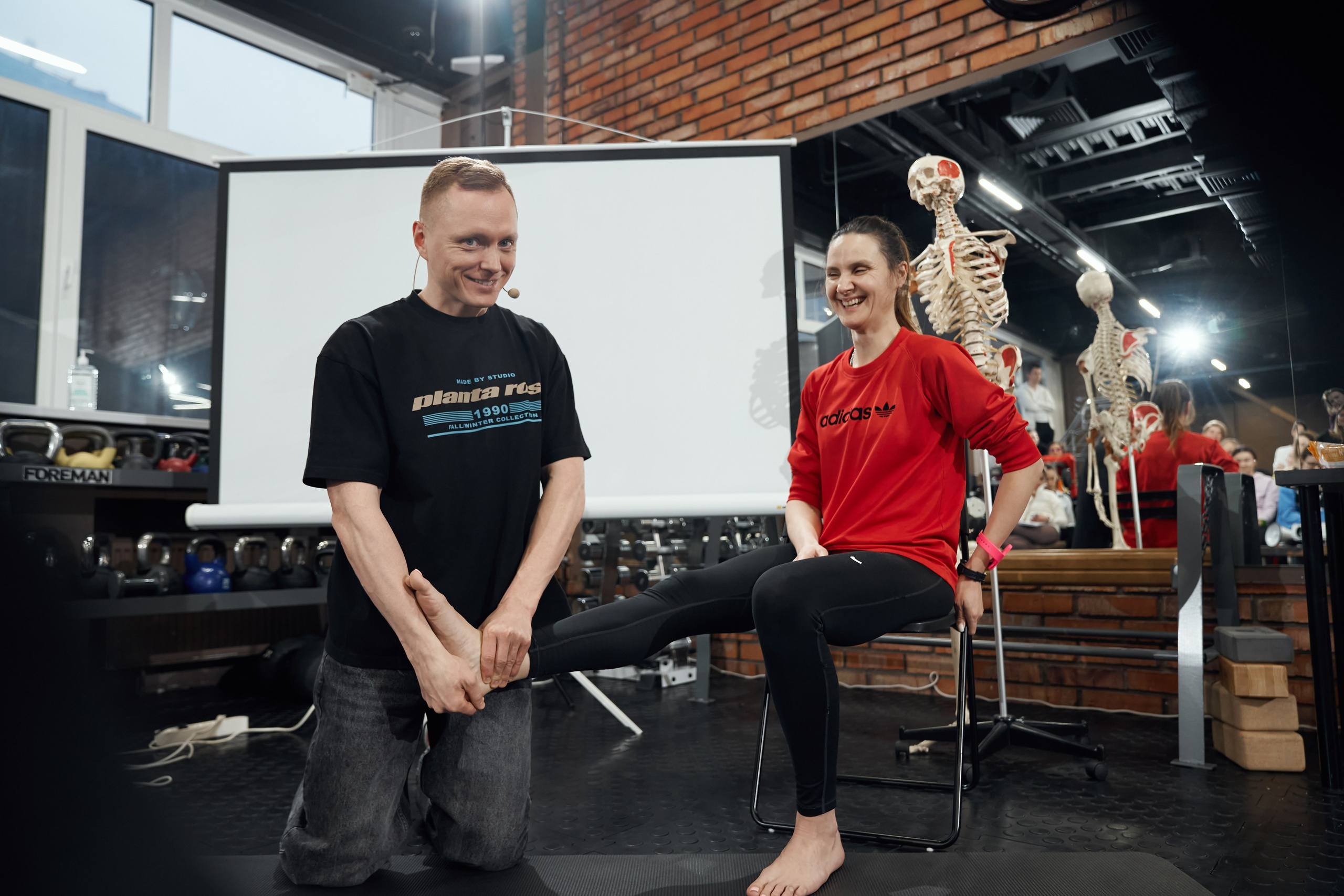 Репортажная фотосъёмка семинара в Анатомии