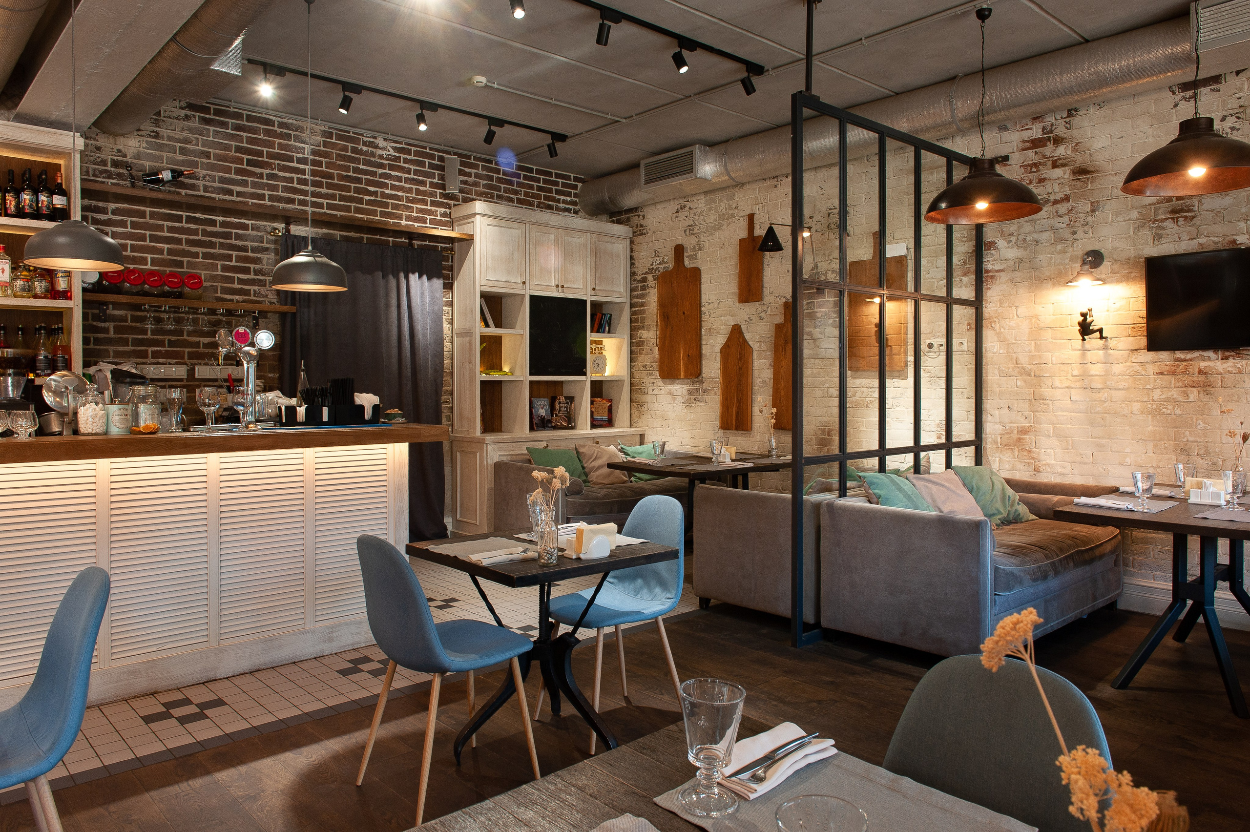 Интерьерная съемка, съемка в ресторане, фотограф интерьеров Москва, фото кафе ресторанов