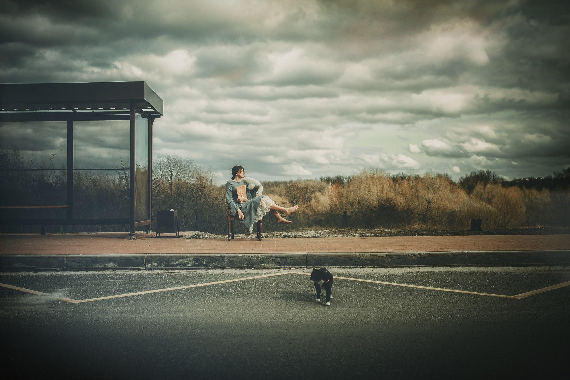 Девочка и кот. Женский фотограф Крещение Венчание Москва Брянск