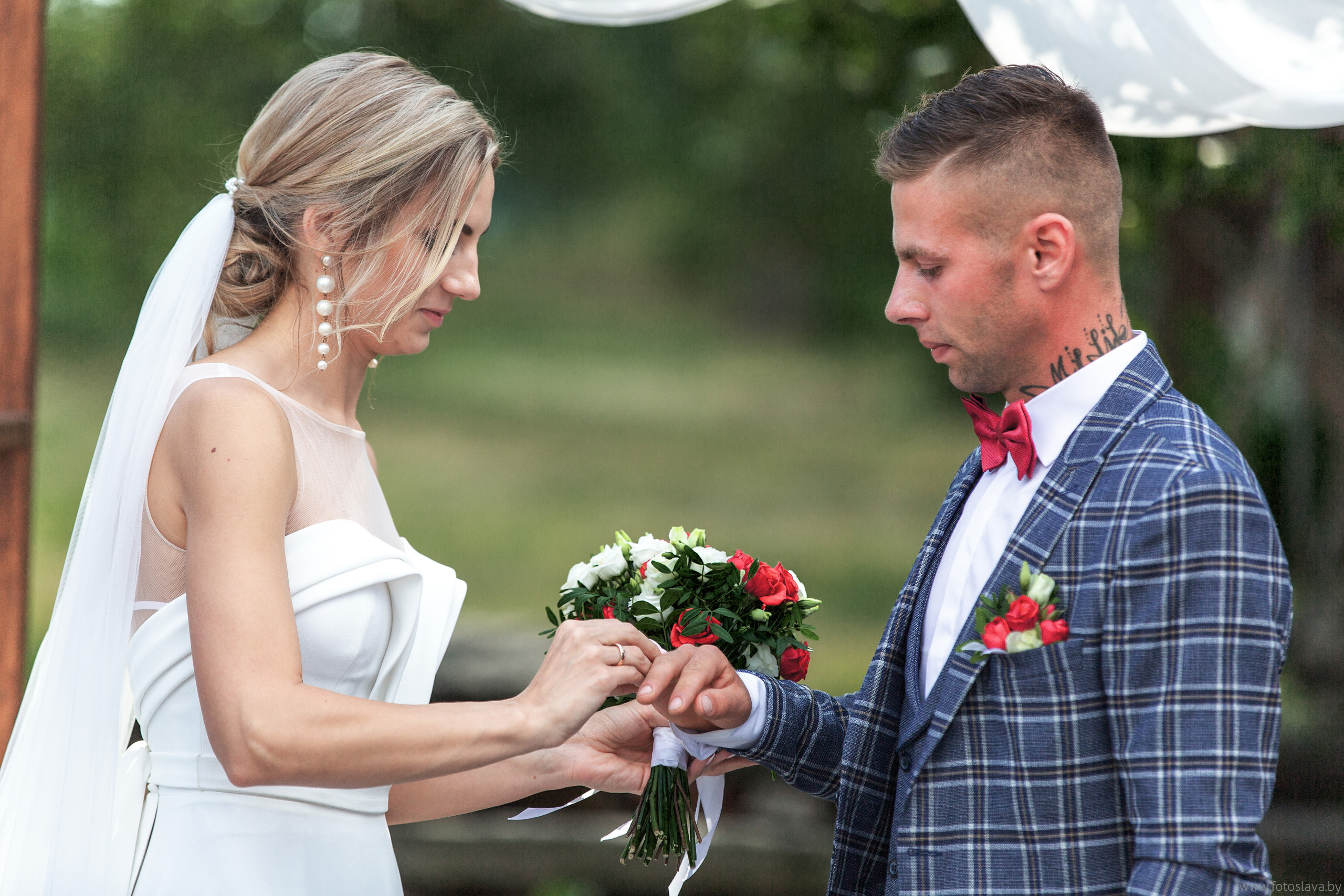 Свадебная фотосессия Нины и Александра. Свадебный фотограф в Барановичах Вячеслав Шах-Гусейнов, фотошкола
