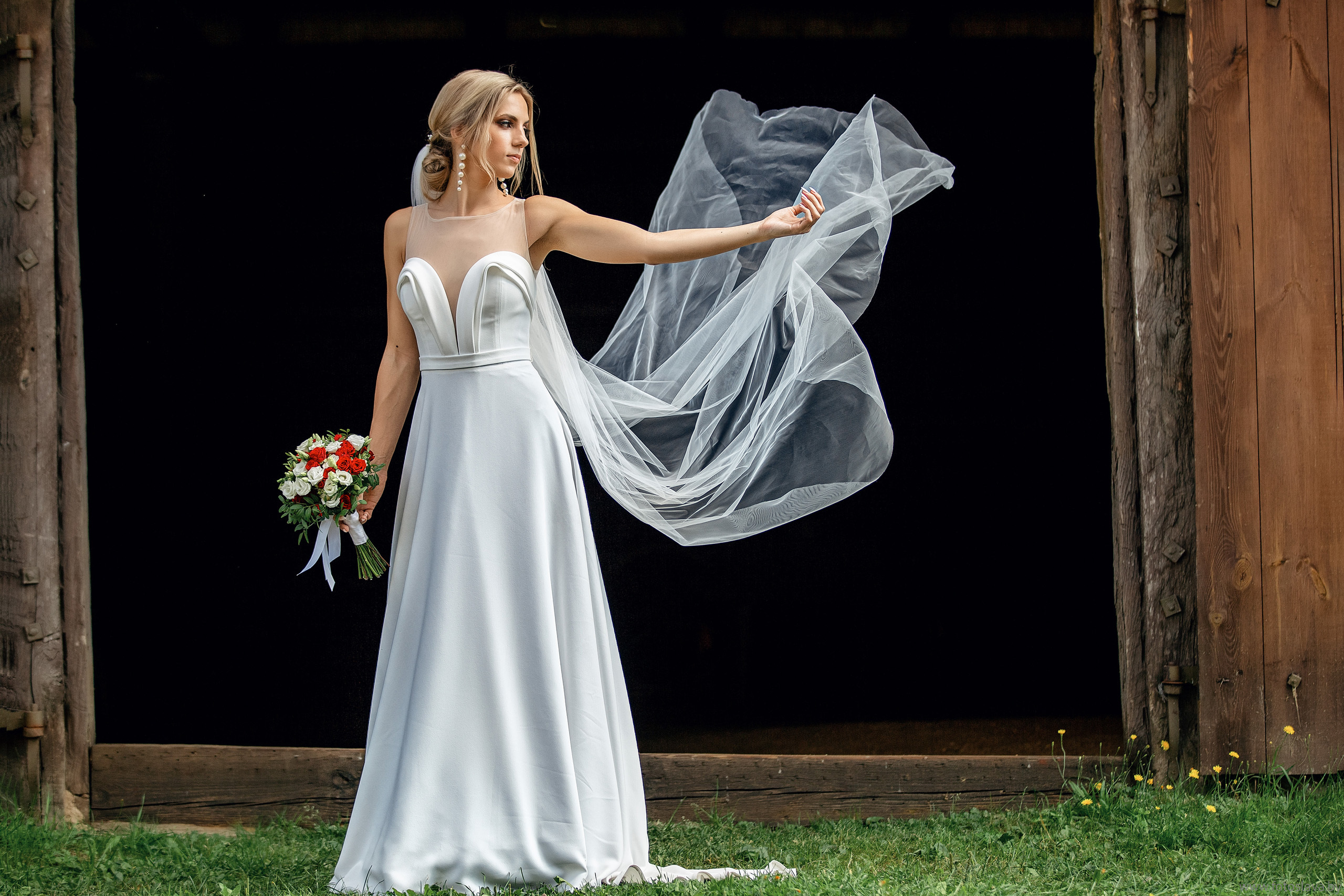 Свадебная фотосессия Нины и Александра. Свадебный фотограф в Барановичах Вячеслав Шах-Гусейнов, фотошкола