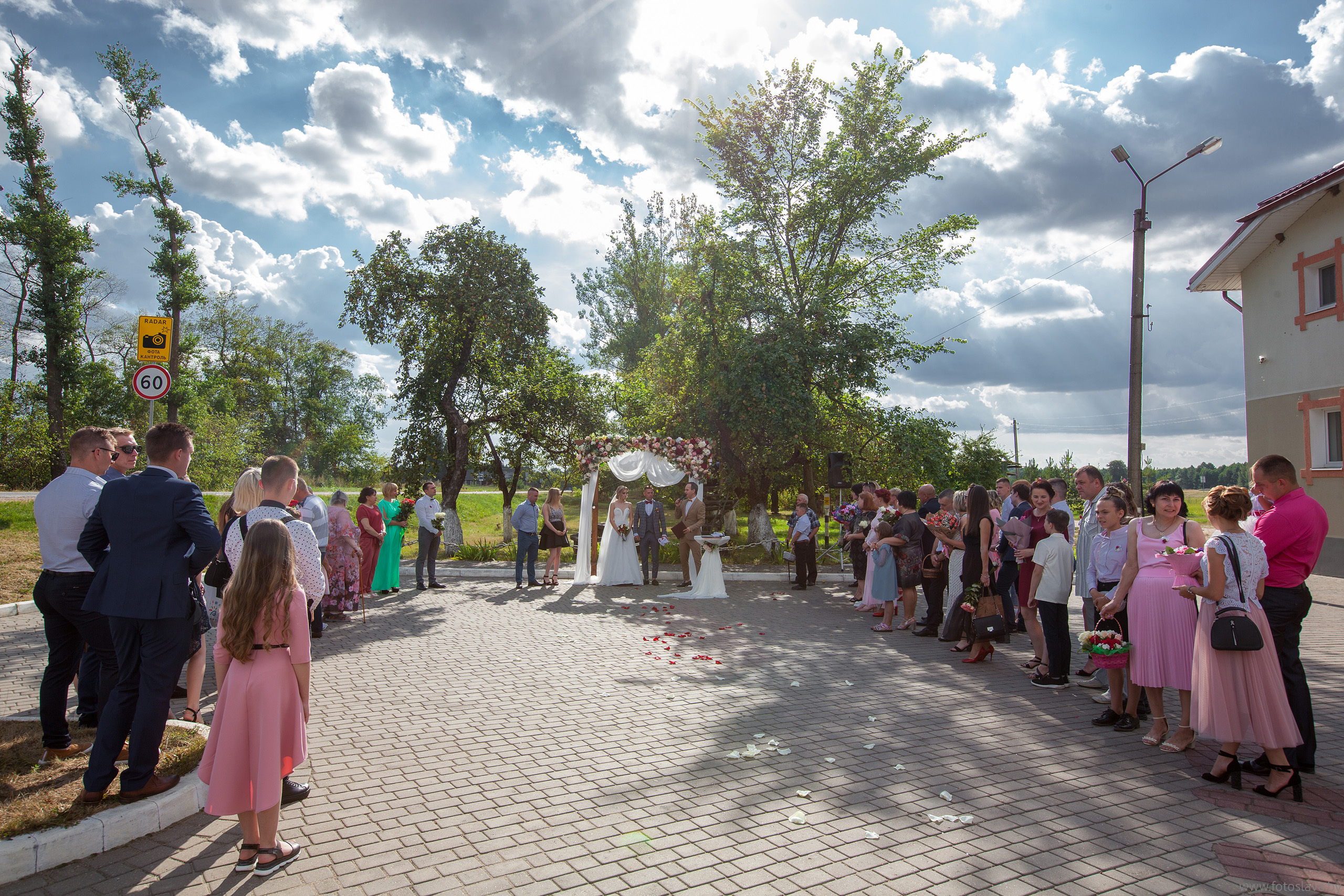Свадебная фотосессия Нины и Александра. Свадебный фотограф в Барановичах Вячеслав Шах-Гусейнов, фотошкола