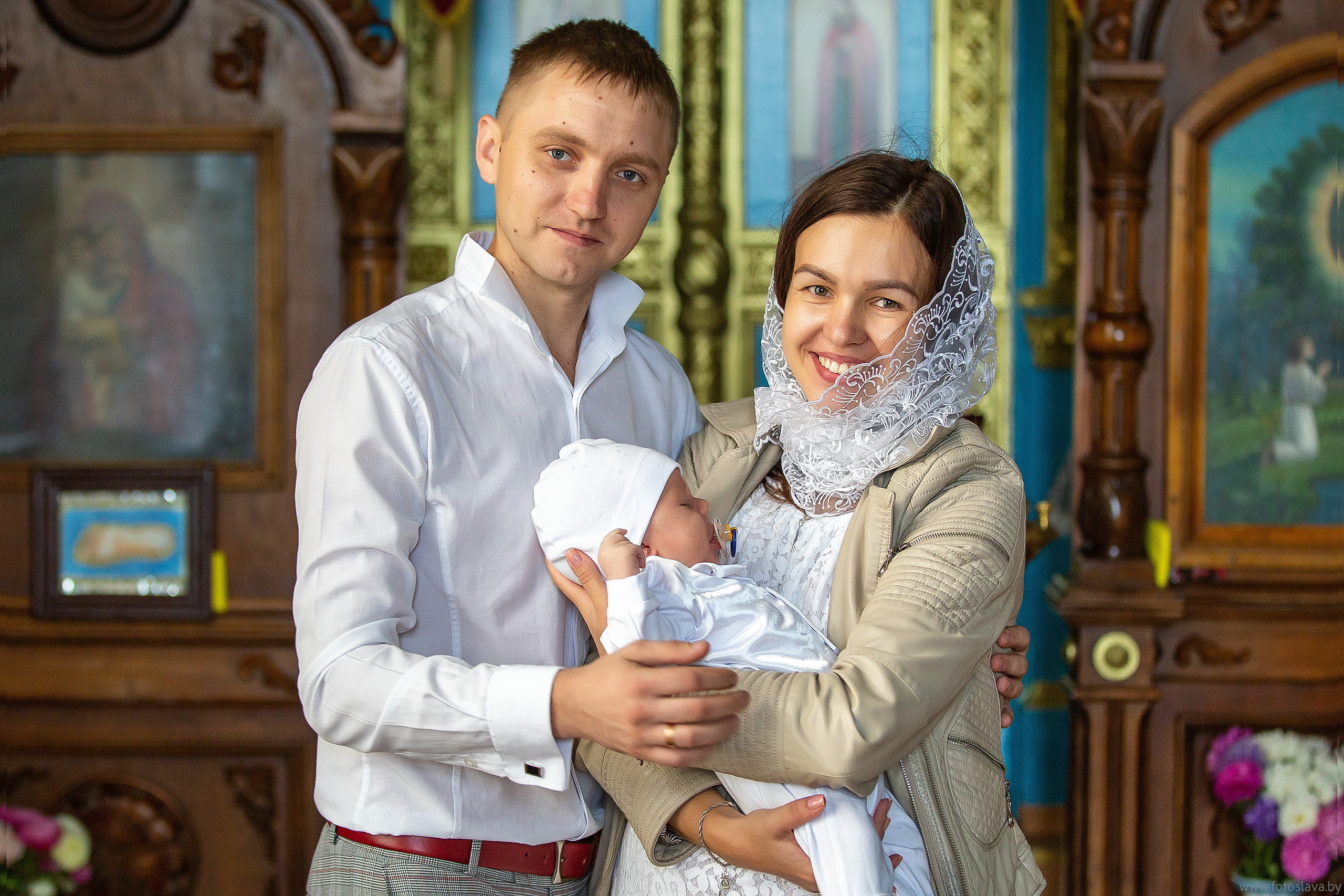 Фотосессия с крещения. Свадебный фотограф в Барановичах Вячеслав Шах-Гусейнов, фотошкола