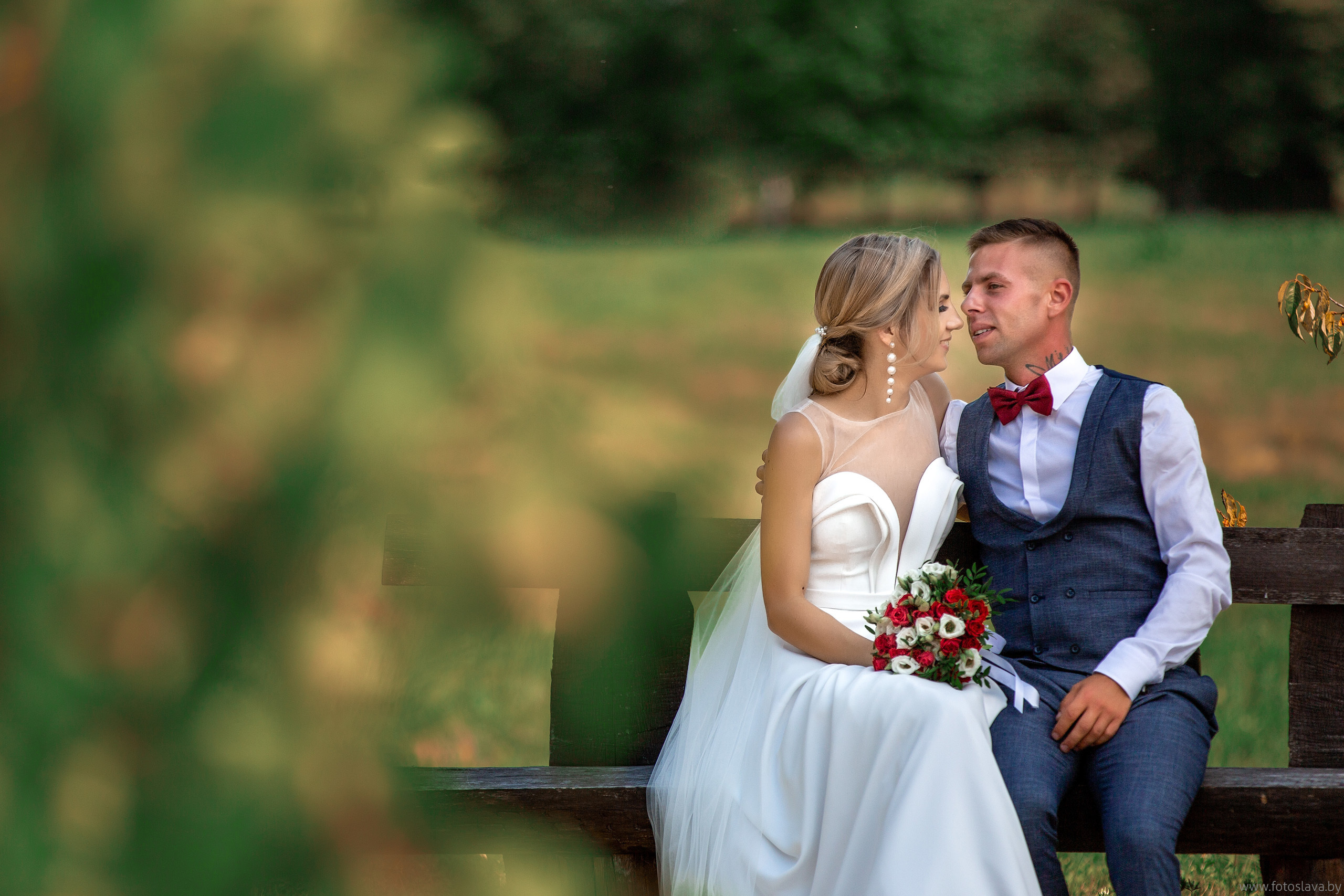 Свадебная фотосессия Нины и Александра. Свадебный фотограф в Барановичах Вячеслав Шах-Гусейнов, фотошкола
