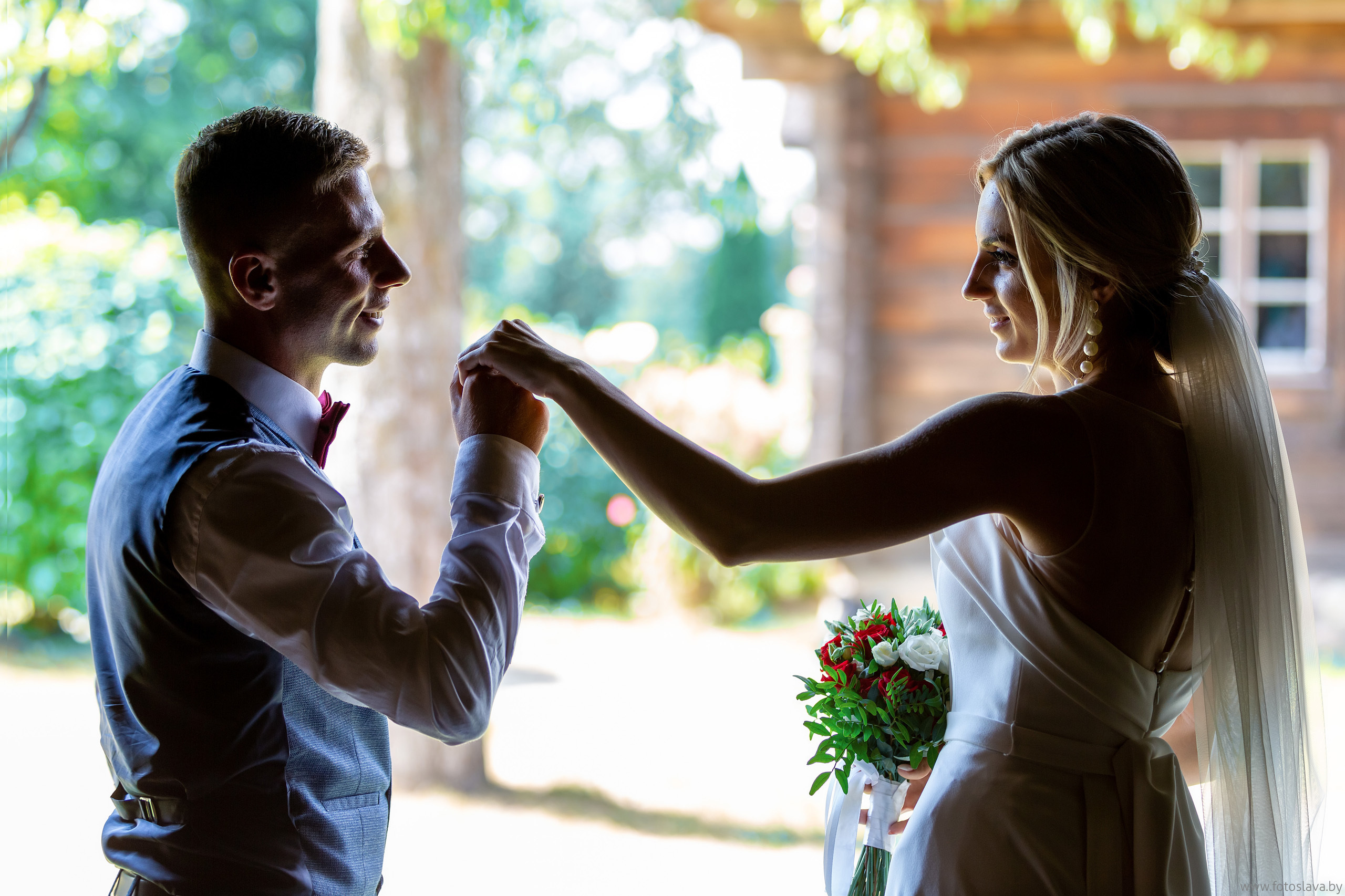 Свадебная фотосессия Нины и Александра. Свадебный фотограф в Барановичах Вячеслав Шах-Гусейнов, фотошкола