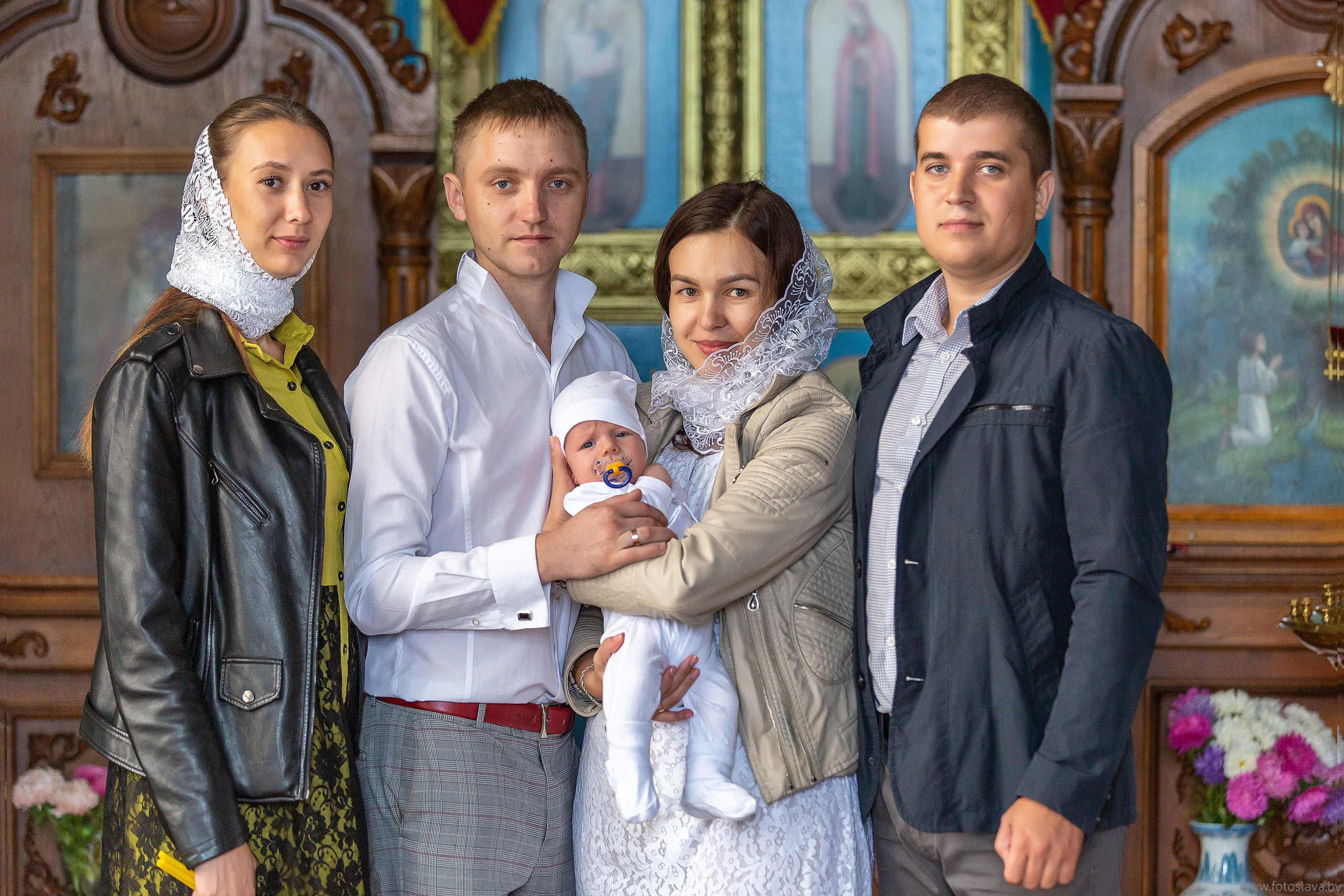 Фотосессия с крещения. Свадебный фотограф в Барановичах Вячеслав Шах-Гусейнов, фотошкола