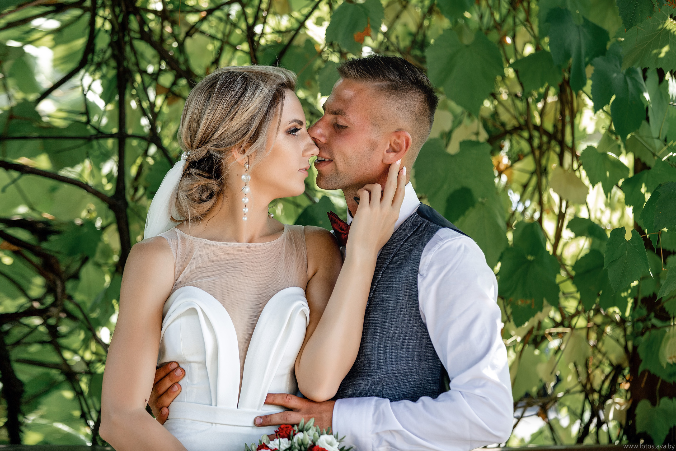 Свадебная фотосессия Нины и Александра. Свадебный фотограф в Барановичах Вячеслав Шах-Гусейнов, фотошкола