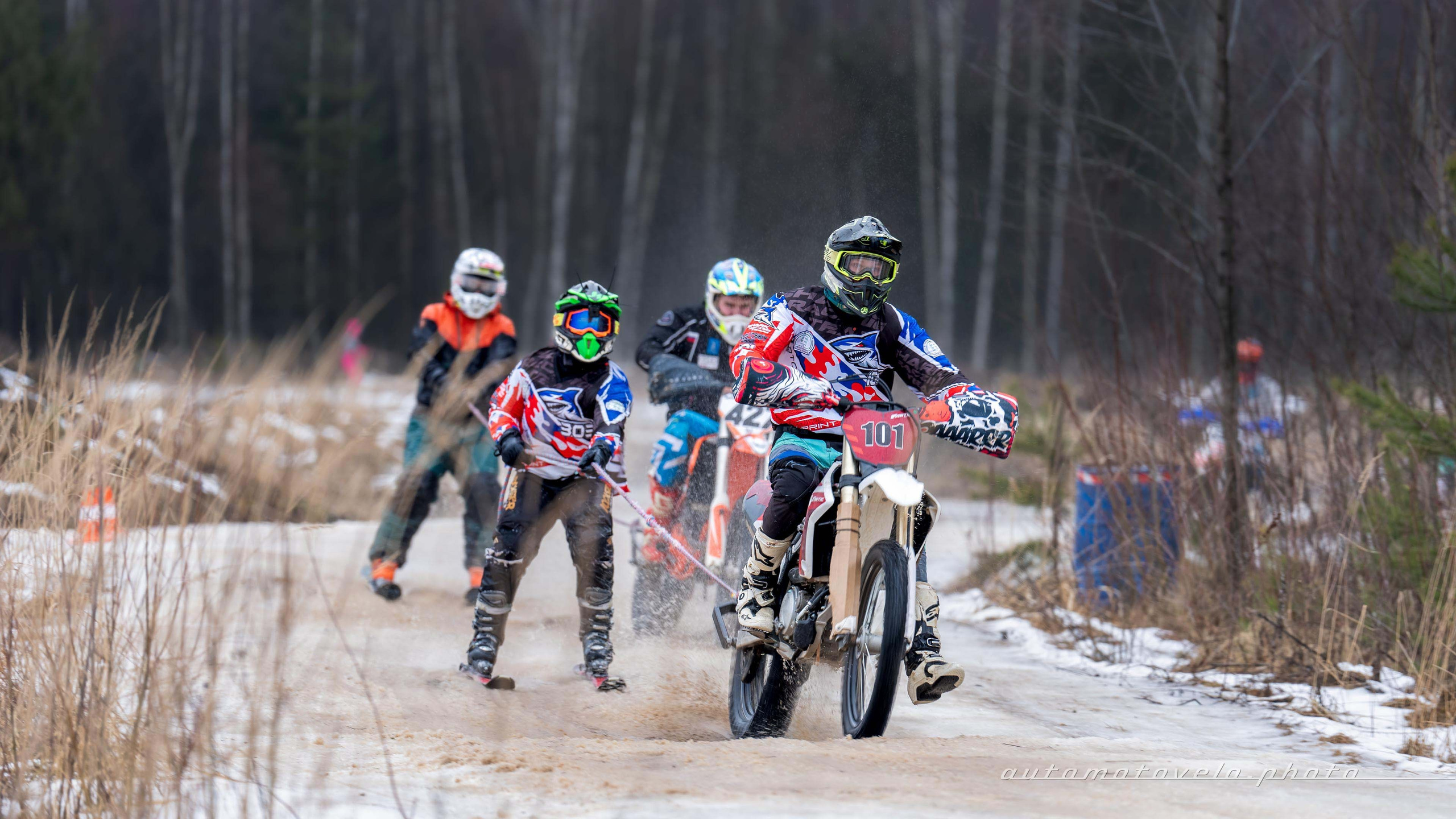 2025. Скийоринг и мотокросс, 2 этап (Мотопарк Конаково)
