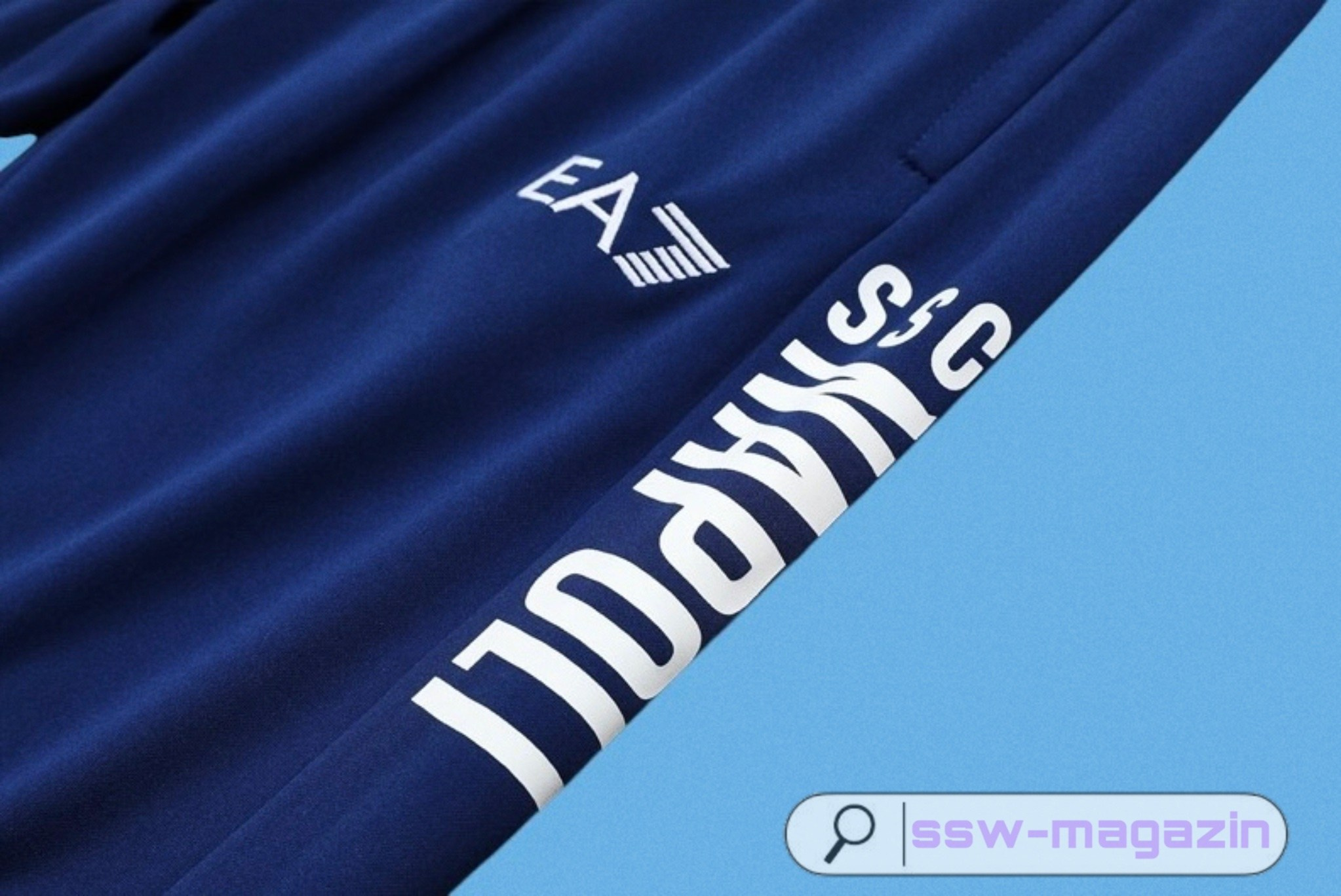 Тренировочный костюм Napoli 2025-2026. Футбольный магазин — ssw_magazin