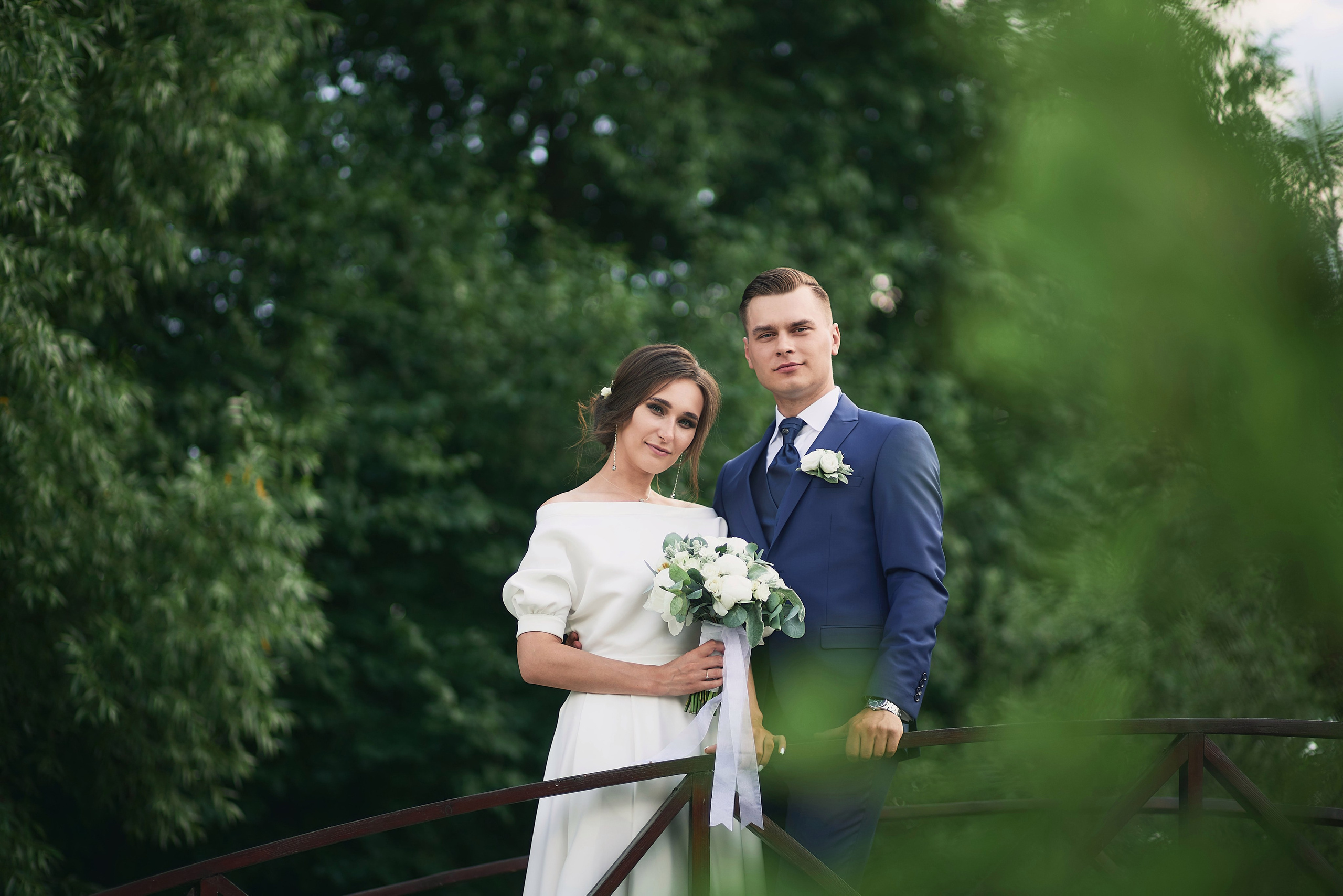 Свадебная Фотосессия Ирины и Сергея в загородном клюбе Лачи