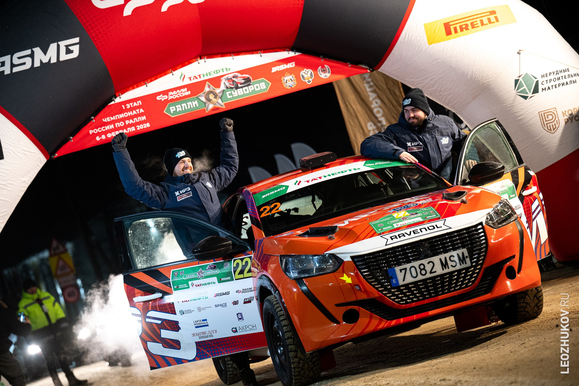 Rally Suvorov 2026. Sports photographer Leonid Zhukov