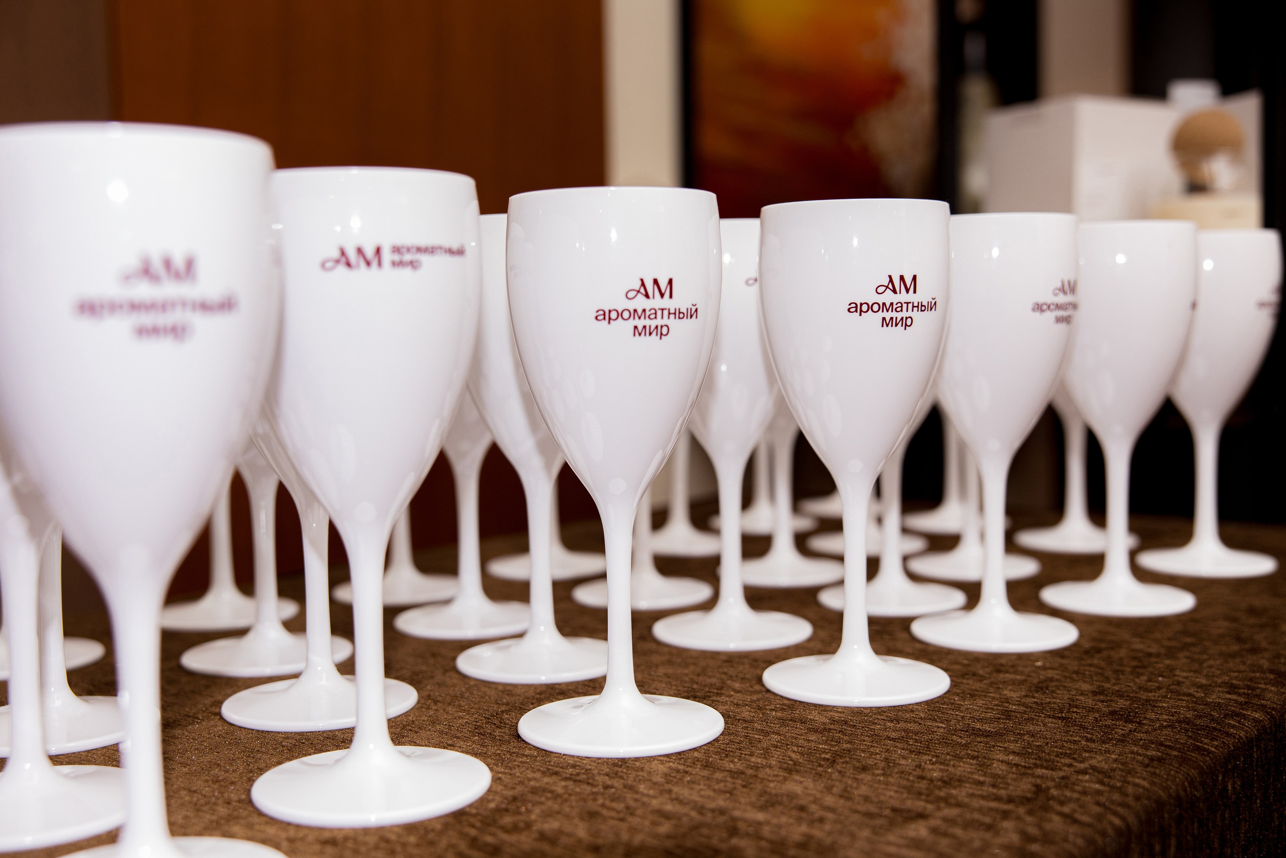 Репортажная фото- и видеосъемка Винного салона «Ароматный мир» в СПб