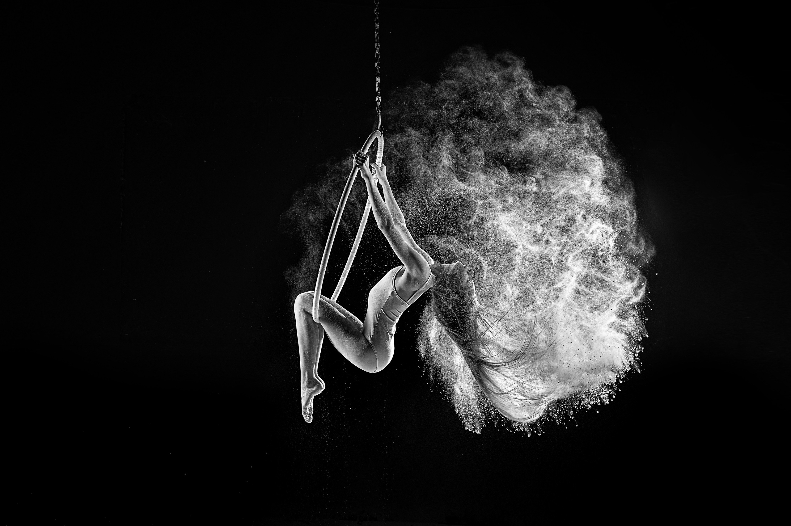 Фотосессия с мукой