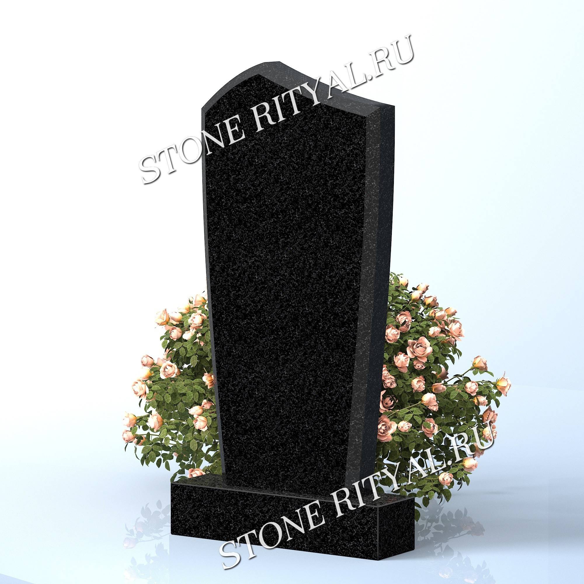 Вертикальные памятники прямые. Изготовление и установка памятников в Москве и МО