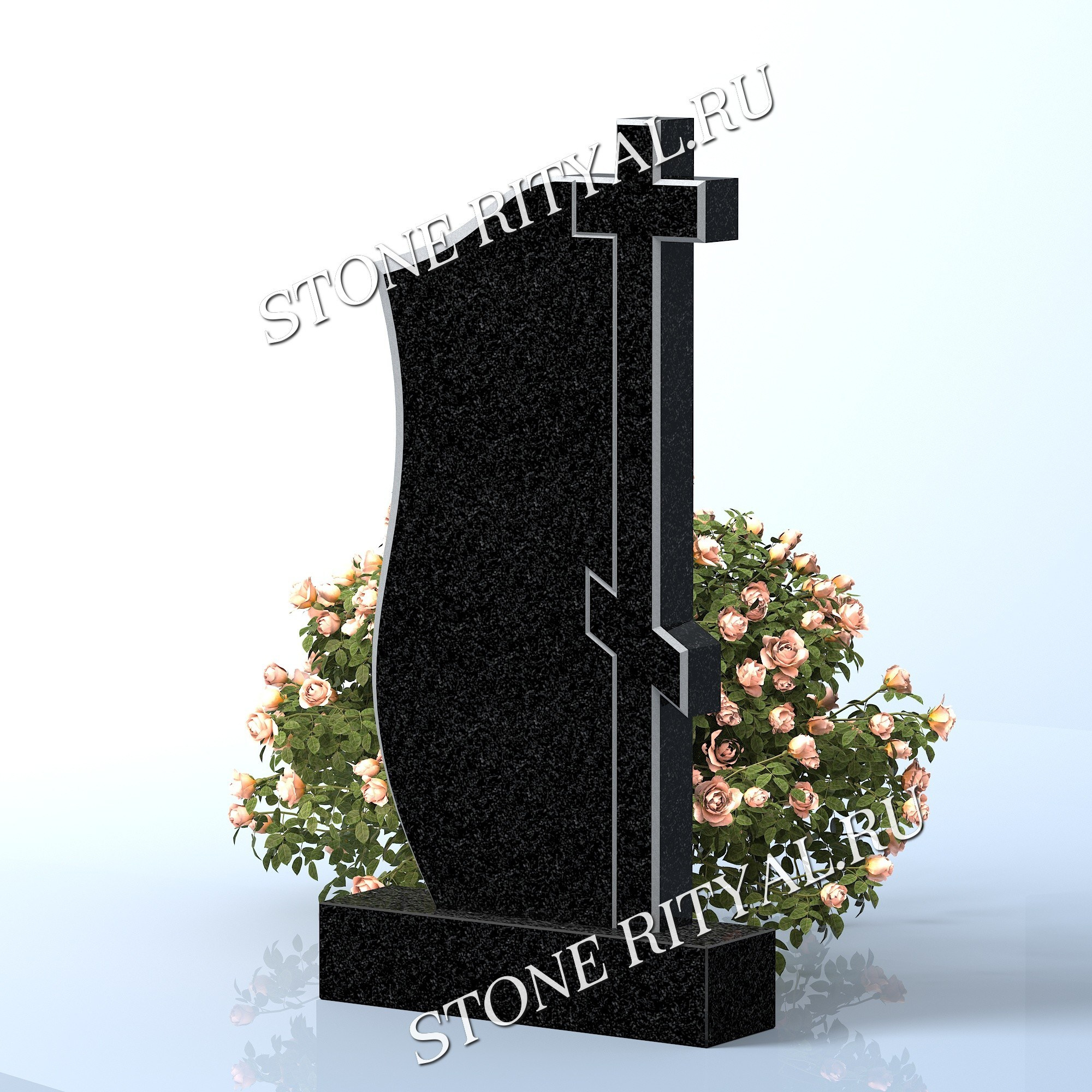 Вертикальные памятники фигурные. Изготовление и установка памятников в Москве и МО