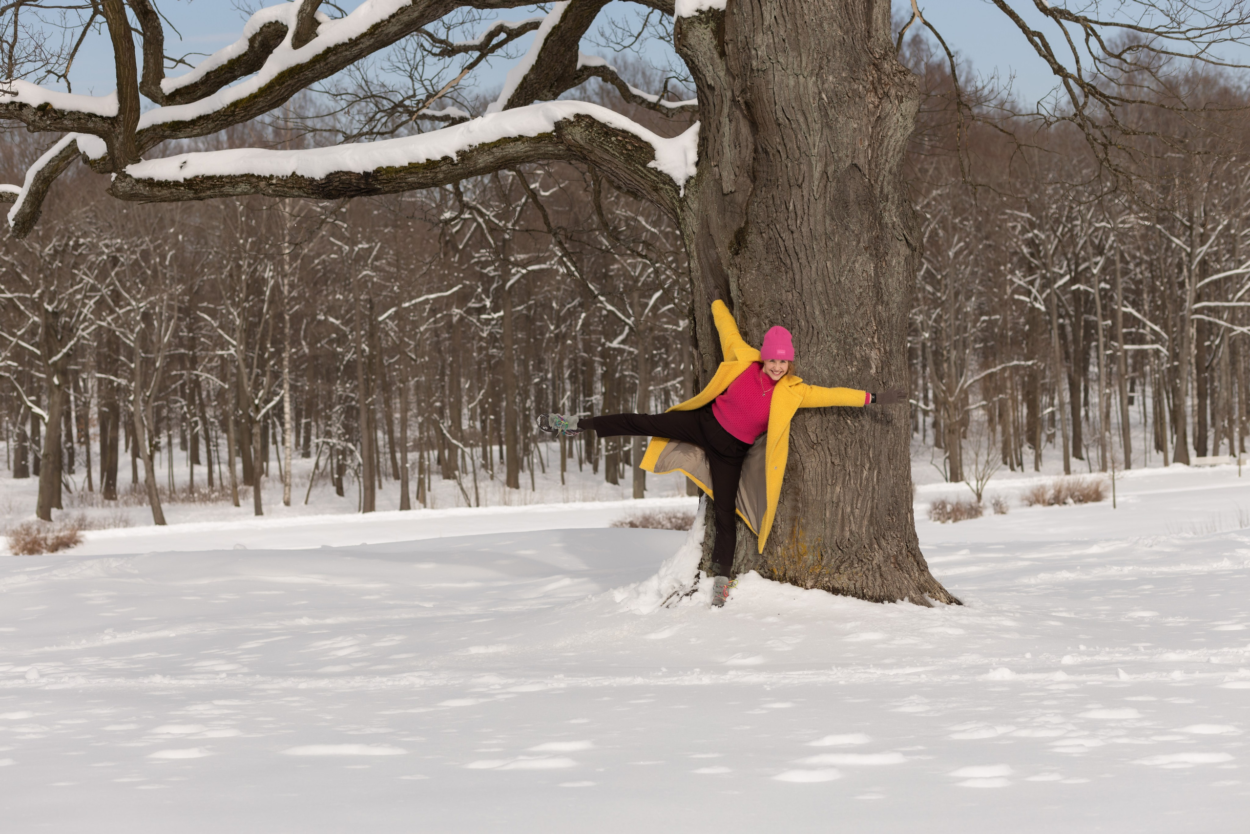 Зимняя индивидуальная фотосессия на улице