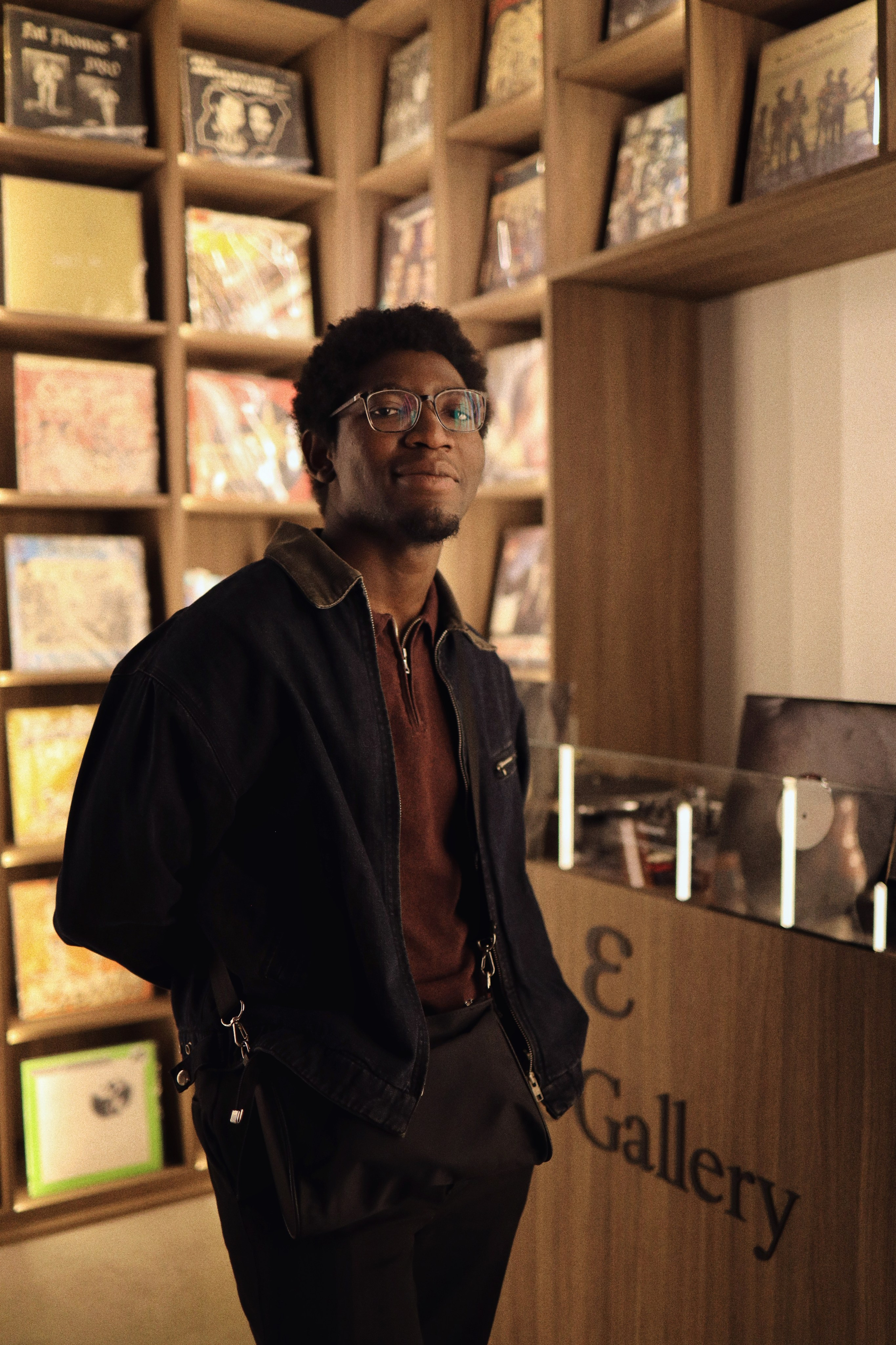 Fawaz Abdulazeez, Library co-founder / Dubai 2024. POLINA MÔMOT