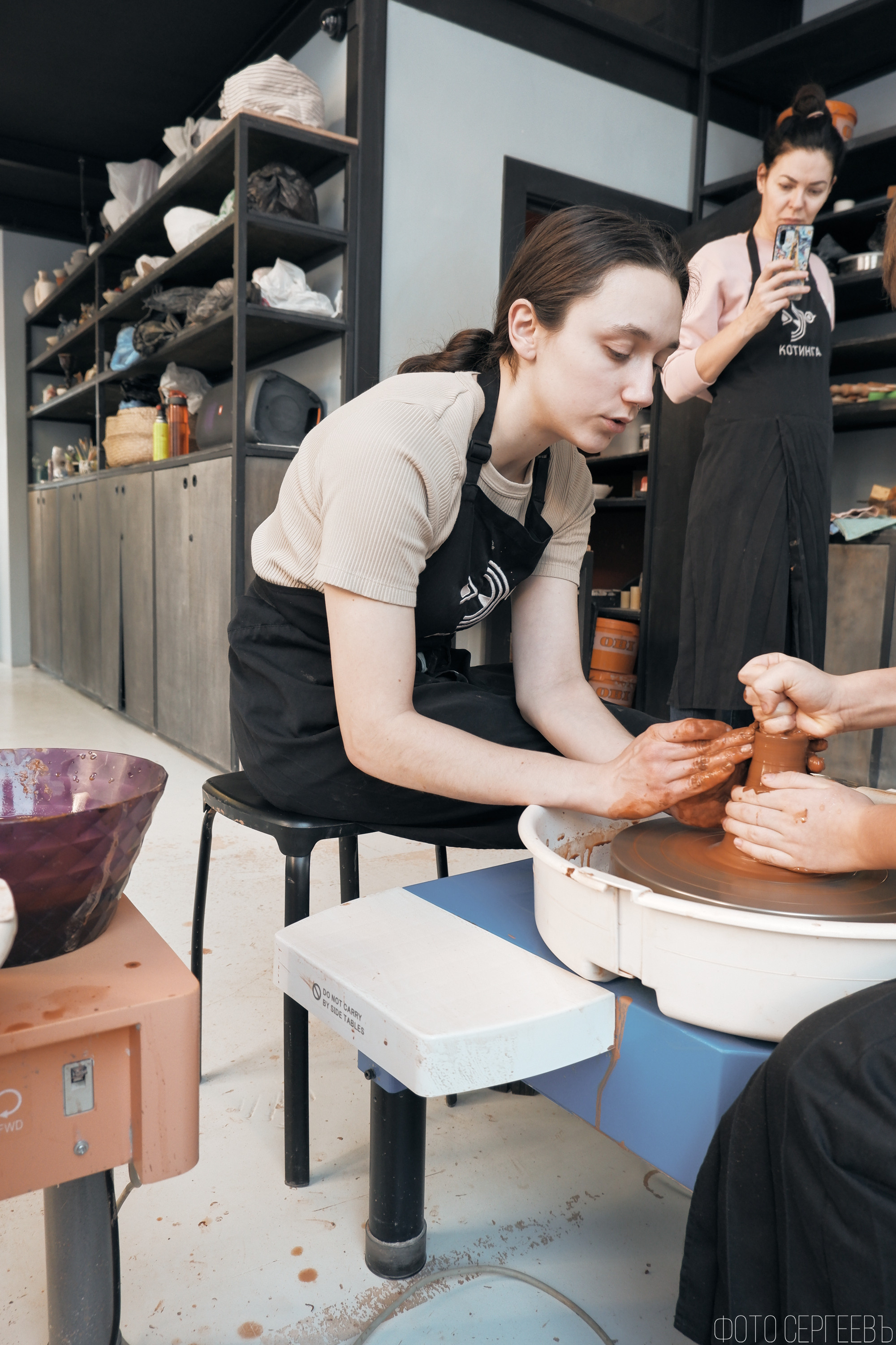 Дом искусства «Котинга». Фотографъ Сергѣевъ. Поймать мгновеніе