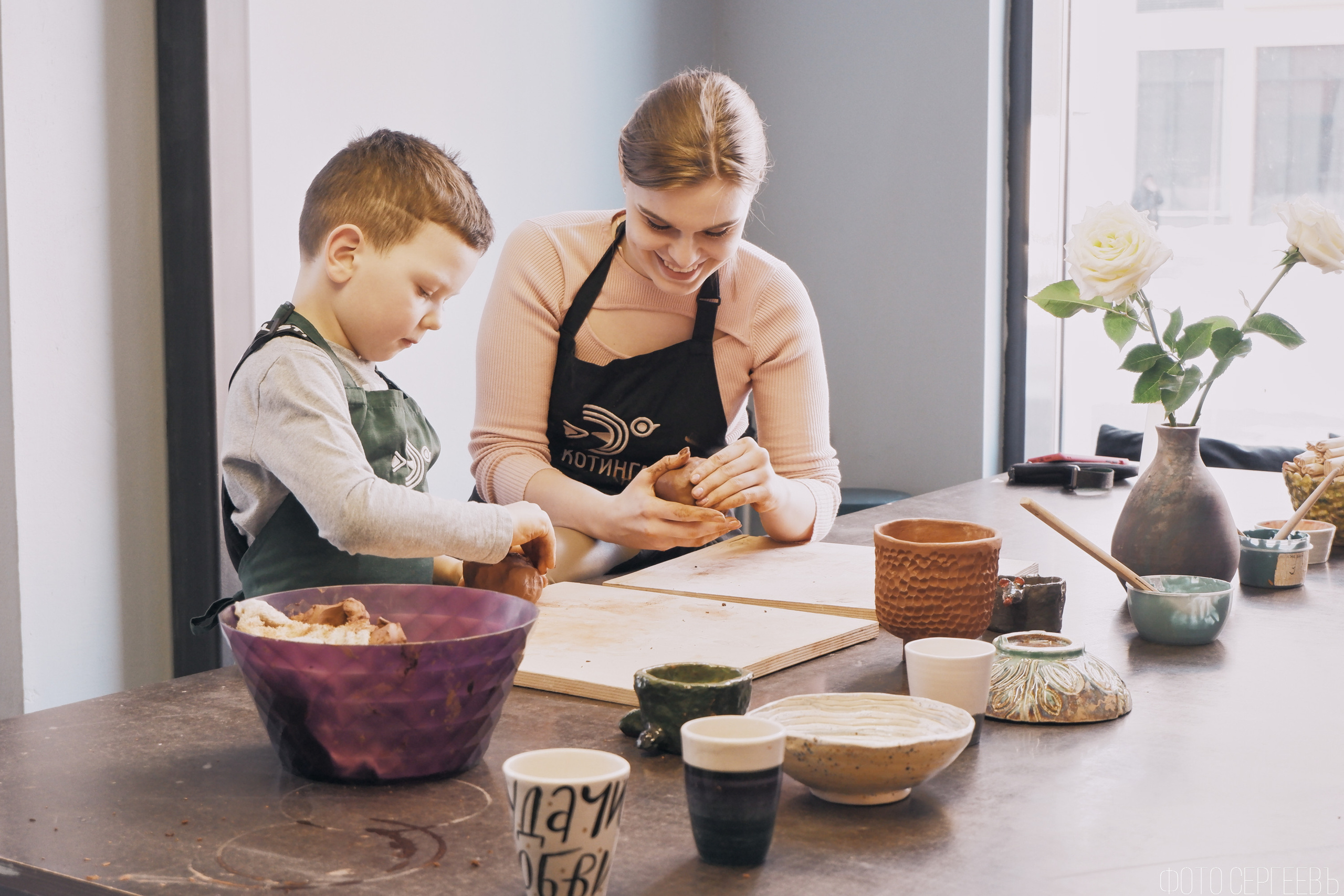 Дом искусства «Котинга». Фотографъ Сергѣевъ. Поймать мгновеніе