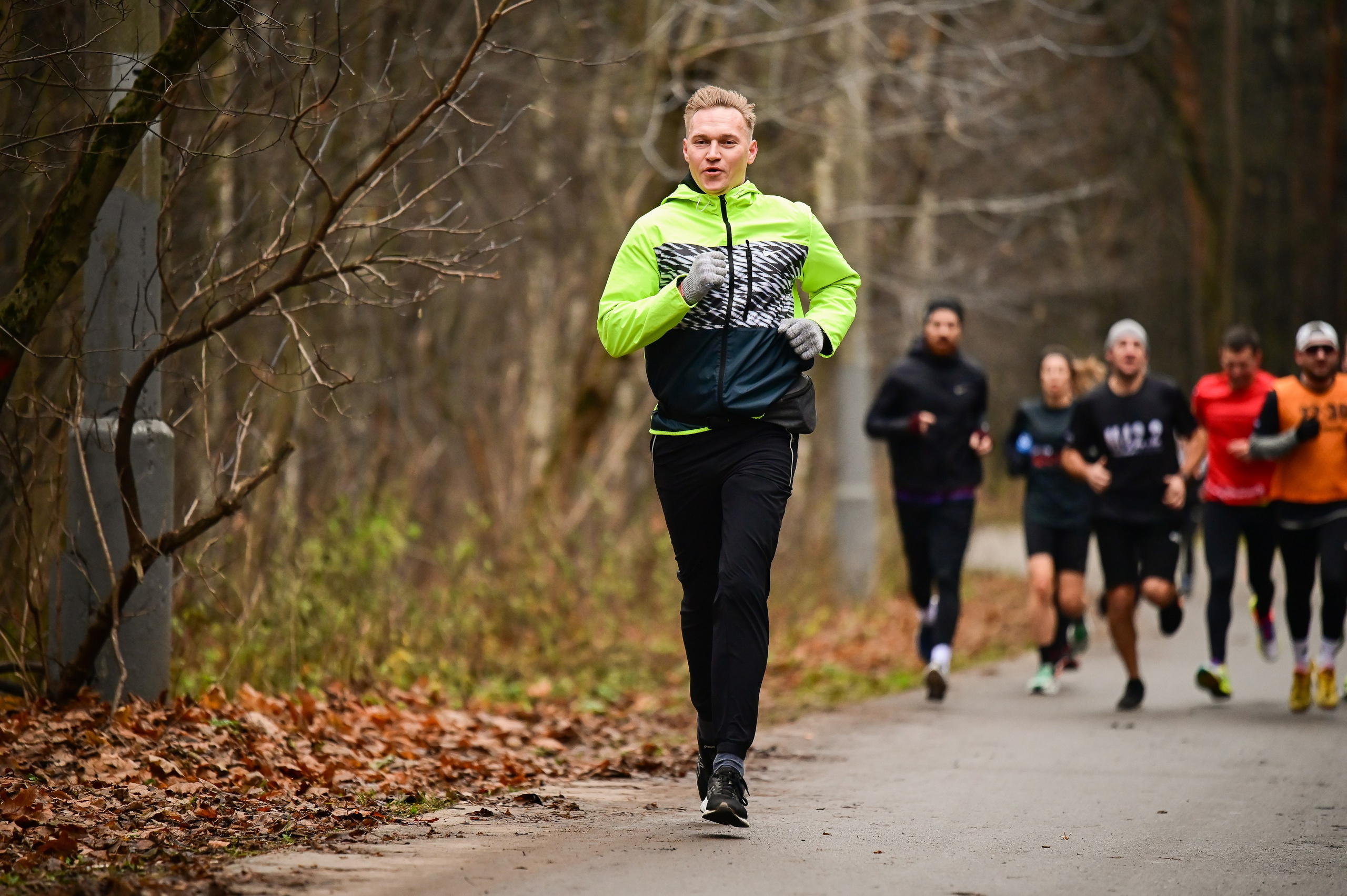 Sat9am5km Кузьминки (11.11.23). Фотограф | Ирина Гамзинова | Москва