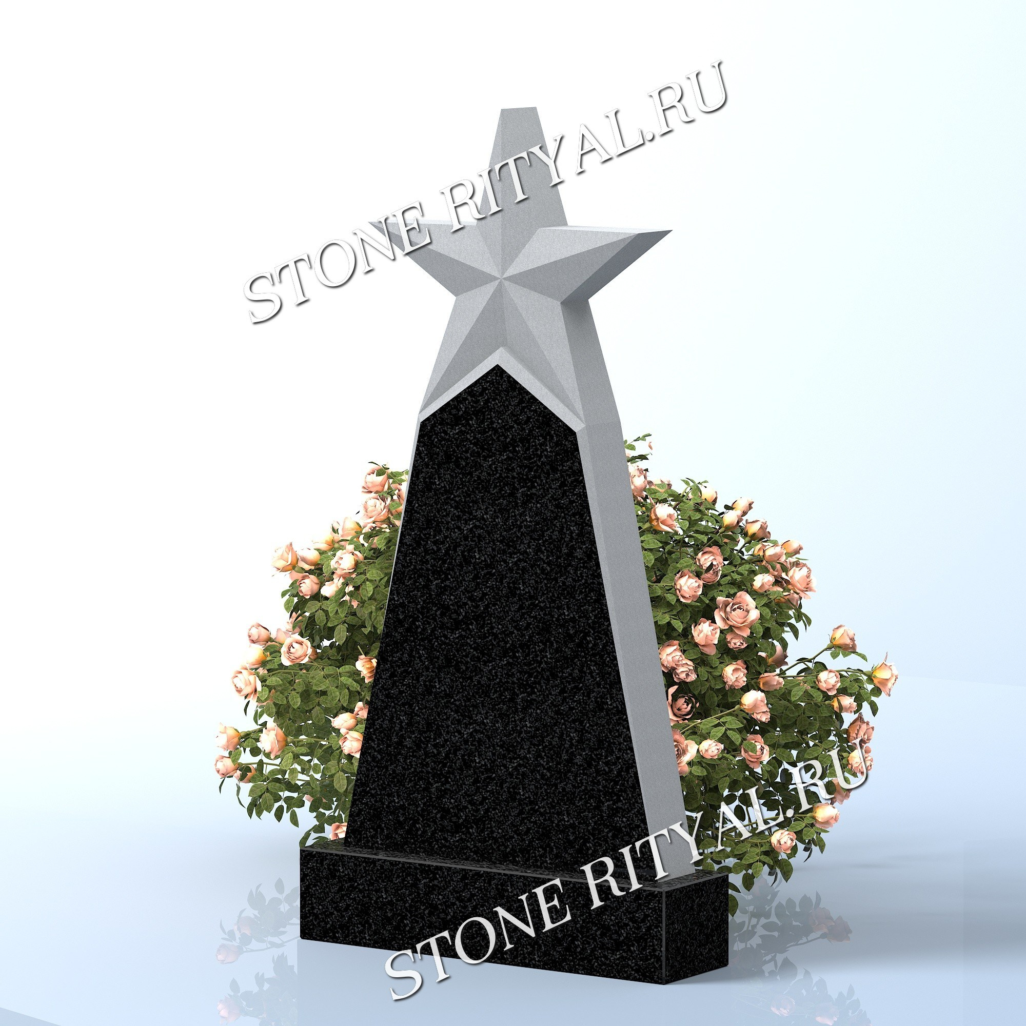 Вертикальные памятники фигурные. Изготовление и установка памятников в Москве и МО