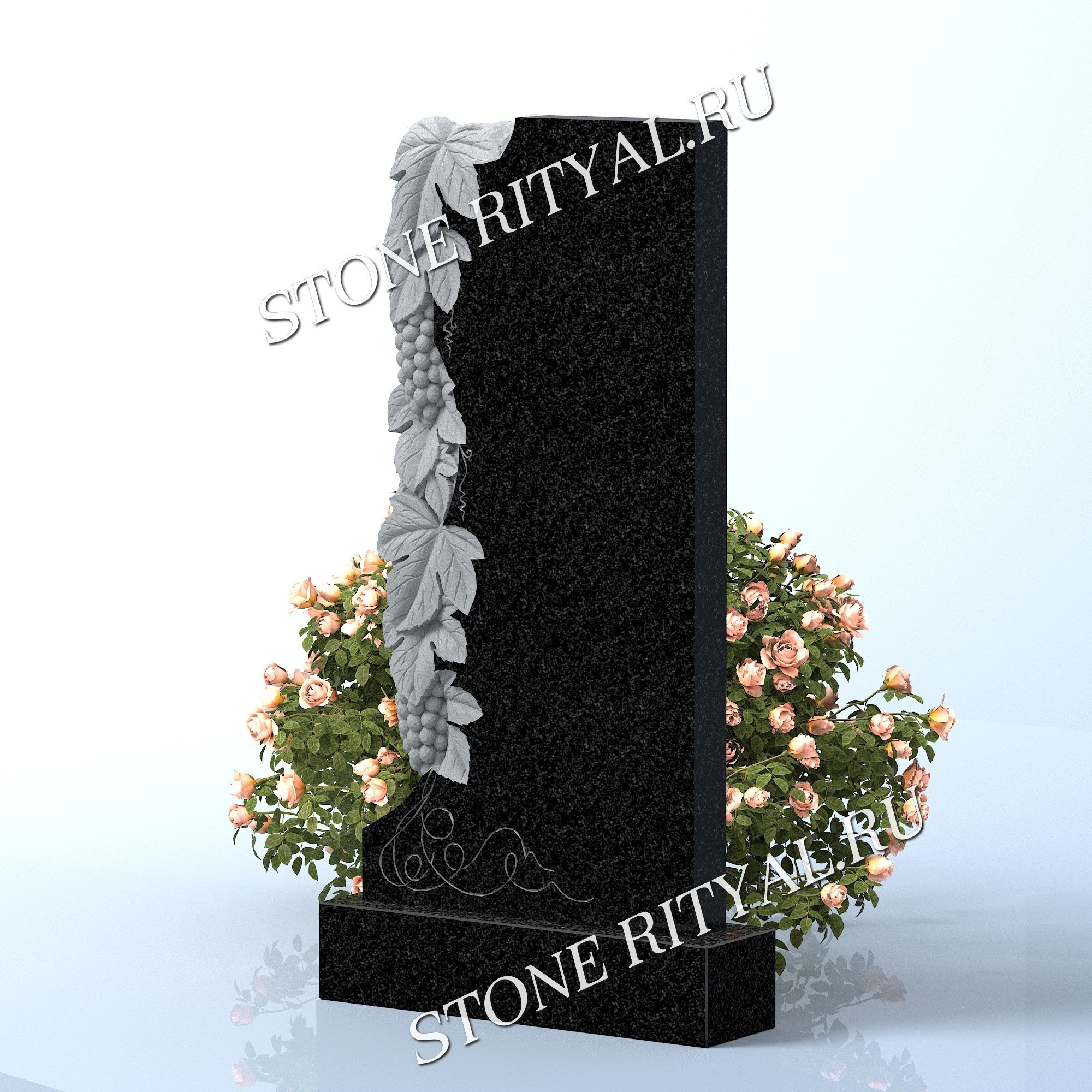 Вертикальные памятники фигурные. Изготовление и установка памятников в Москве и МО