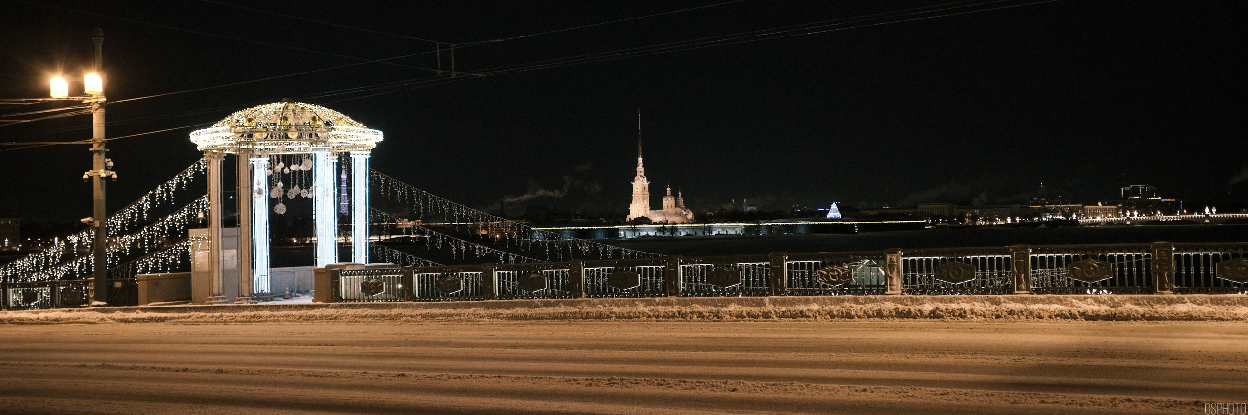 Снег и туман в Санкт-Петербурге. Фотографъ Сергѣевъ. Поймать мгновеніе