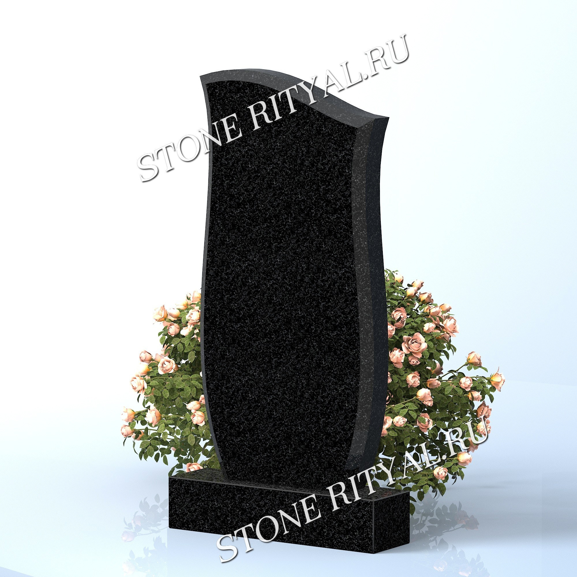 Вертикальные памятники прямые. Изготовление и установка памятников в Москве и МО