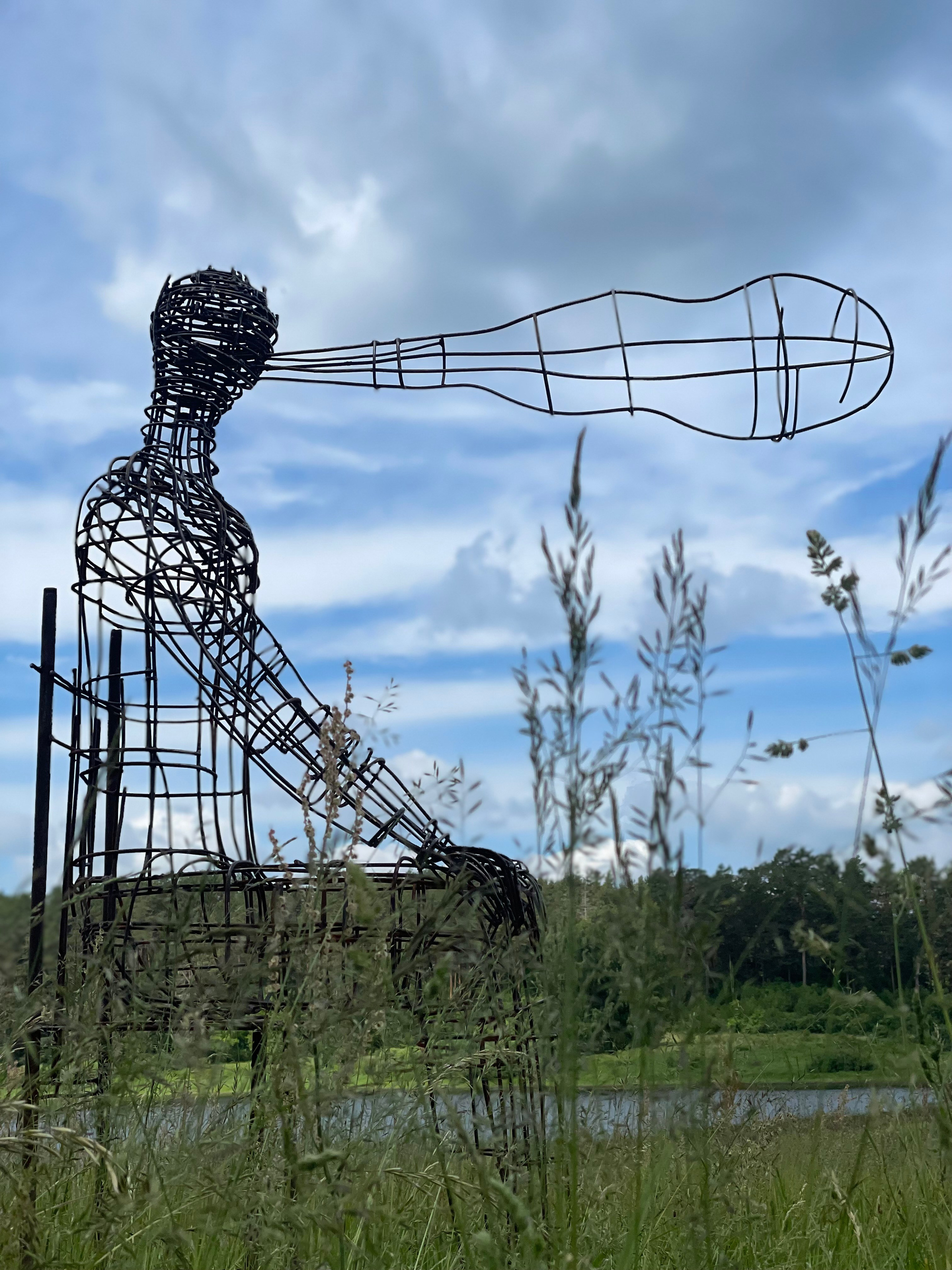 «Скажи по другому» / «Say it differently"_ 2021. Художник — скульптор Антонина Фатхуллина