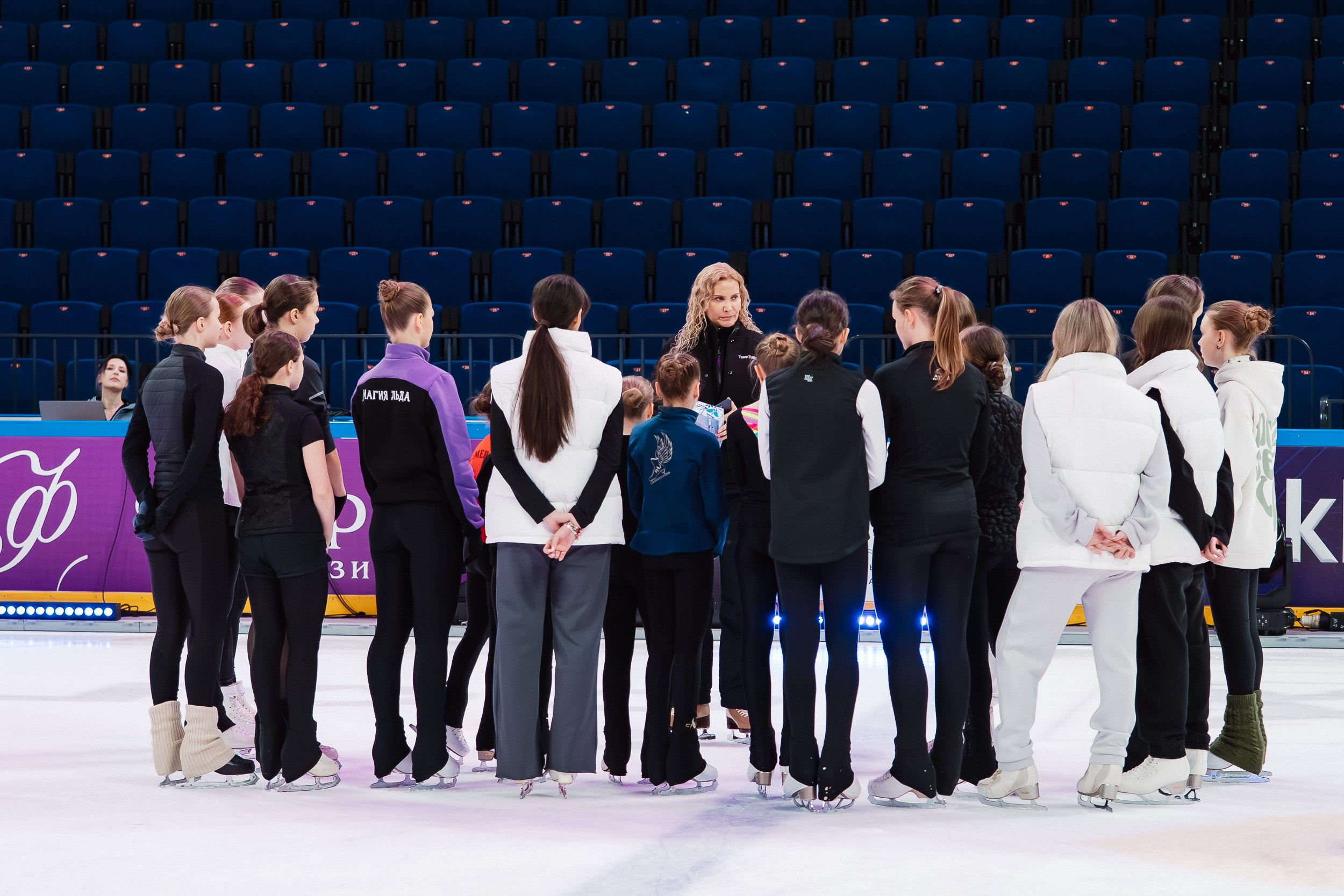 Мастер-класс Этери Тутберидзе в Новосибирске. Воробьева Ксения — Спортивный и танцевальный фотограф Новосибирск