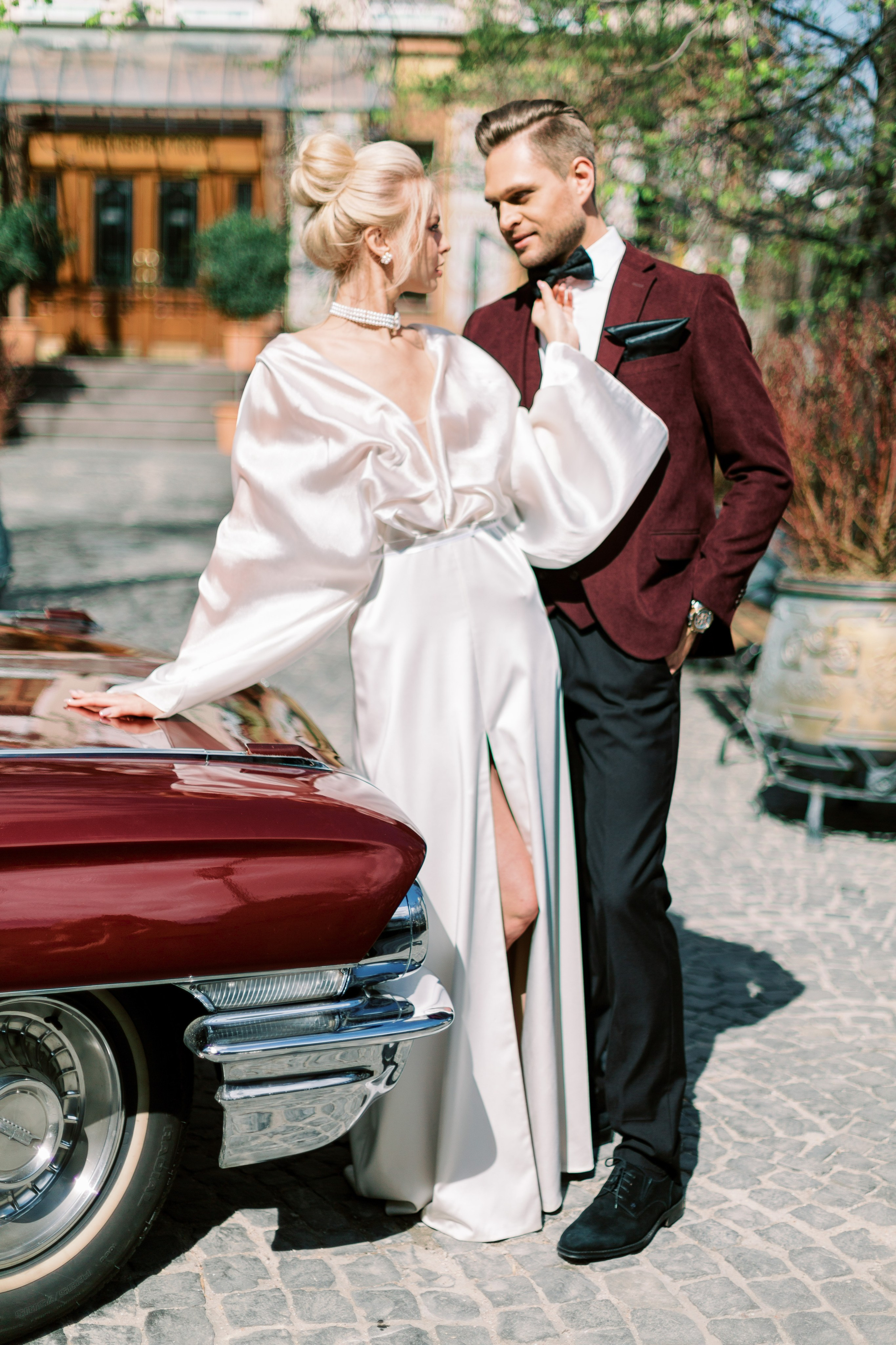 Свадебная фотосессия в Москве, отель Hotel Russo-Balt