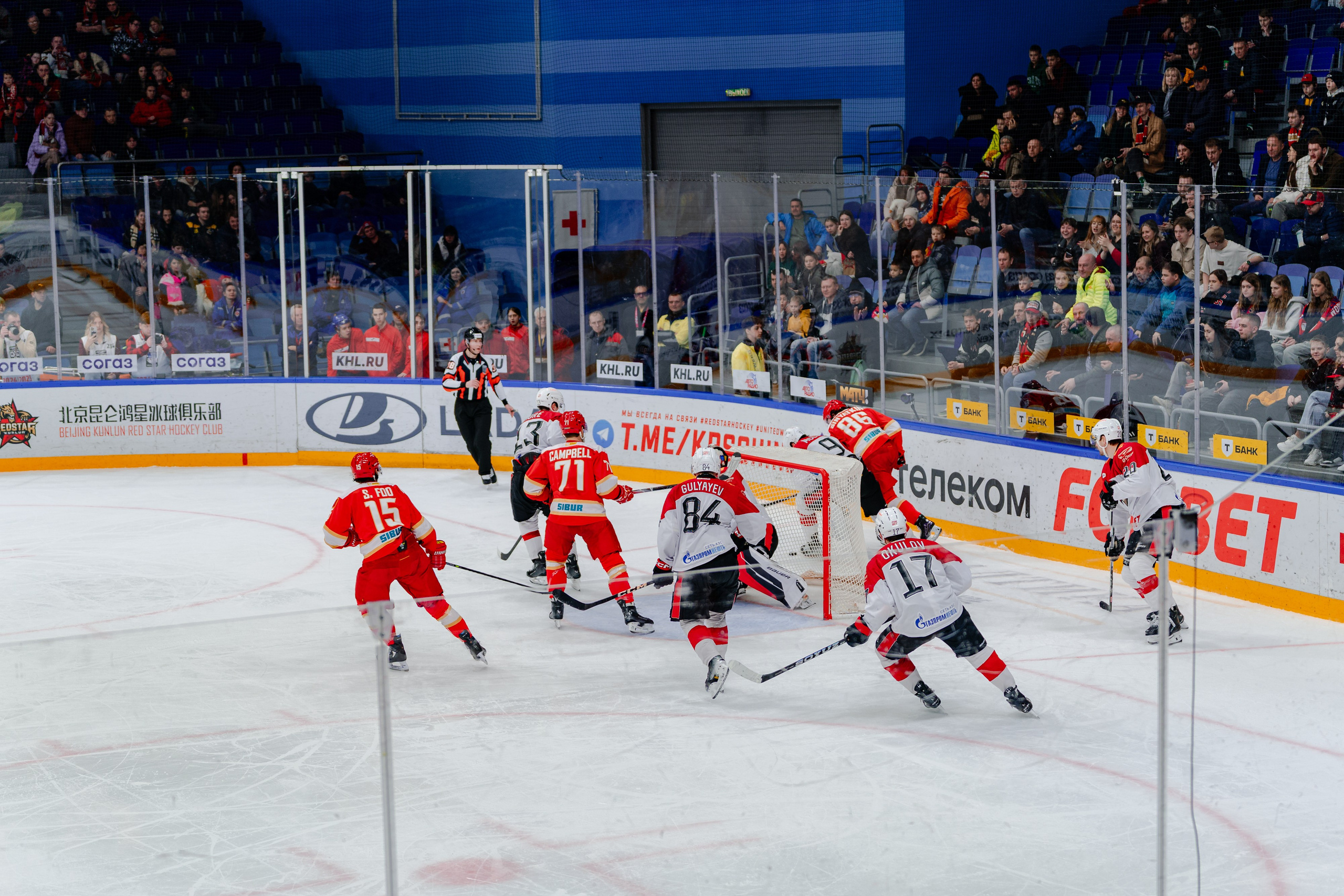 КХЛ КУНЬЛУНЬ РС — АВАНГАРД 22 МАРТА 2025. Репортажный фотограф в Москве Измалков Артем