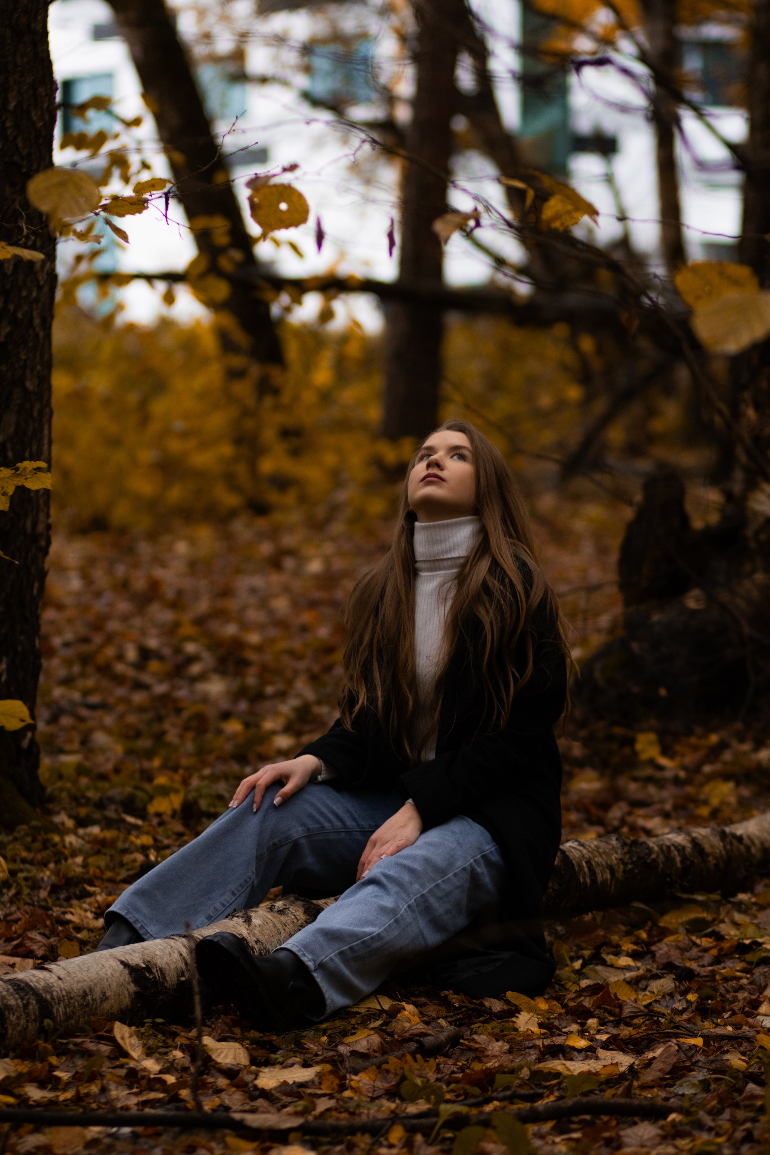 Осенняя фотопрогулка с Анастасией. Портретный фотограф в Москве Кислая Елизавета