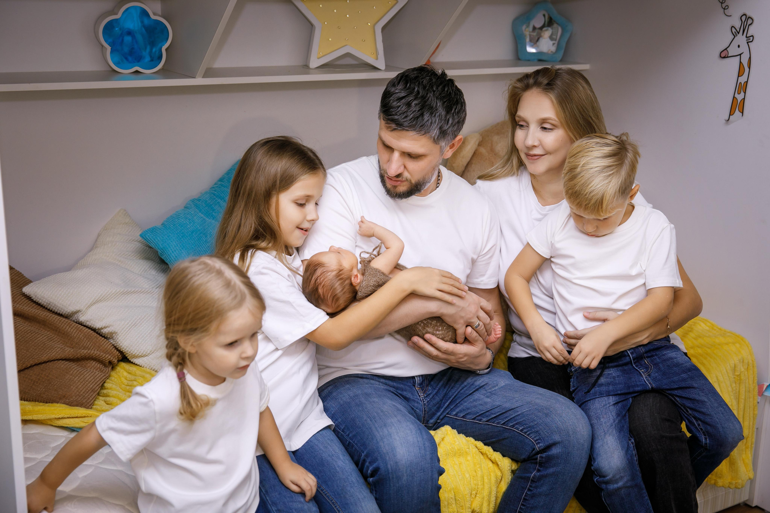Домашняя съемка новорожденного. Семейный и детский фотограф в Ростове-на-Дону