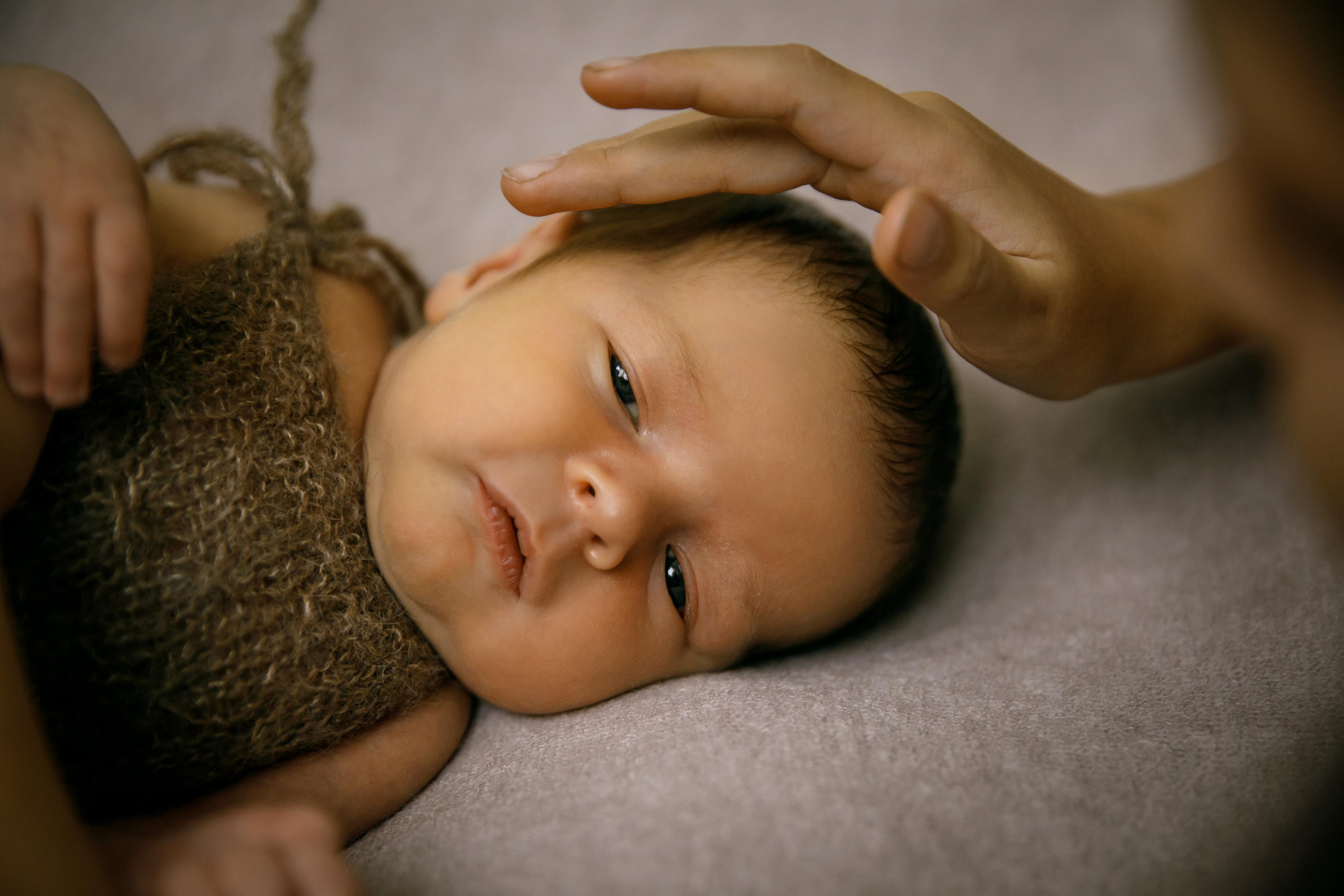 Домашняя съемка новорожденного. Семейный и детский фотограф в Ростове-на-Дону