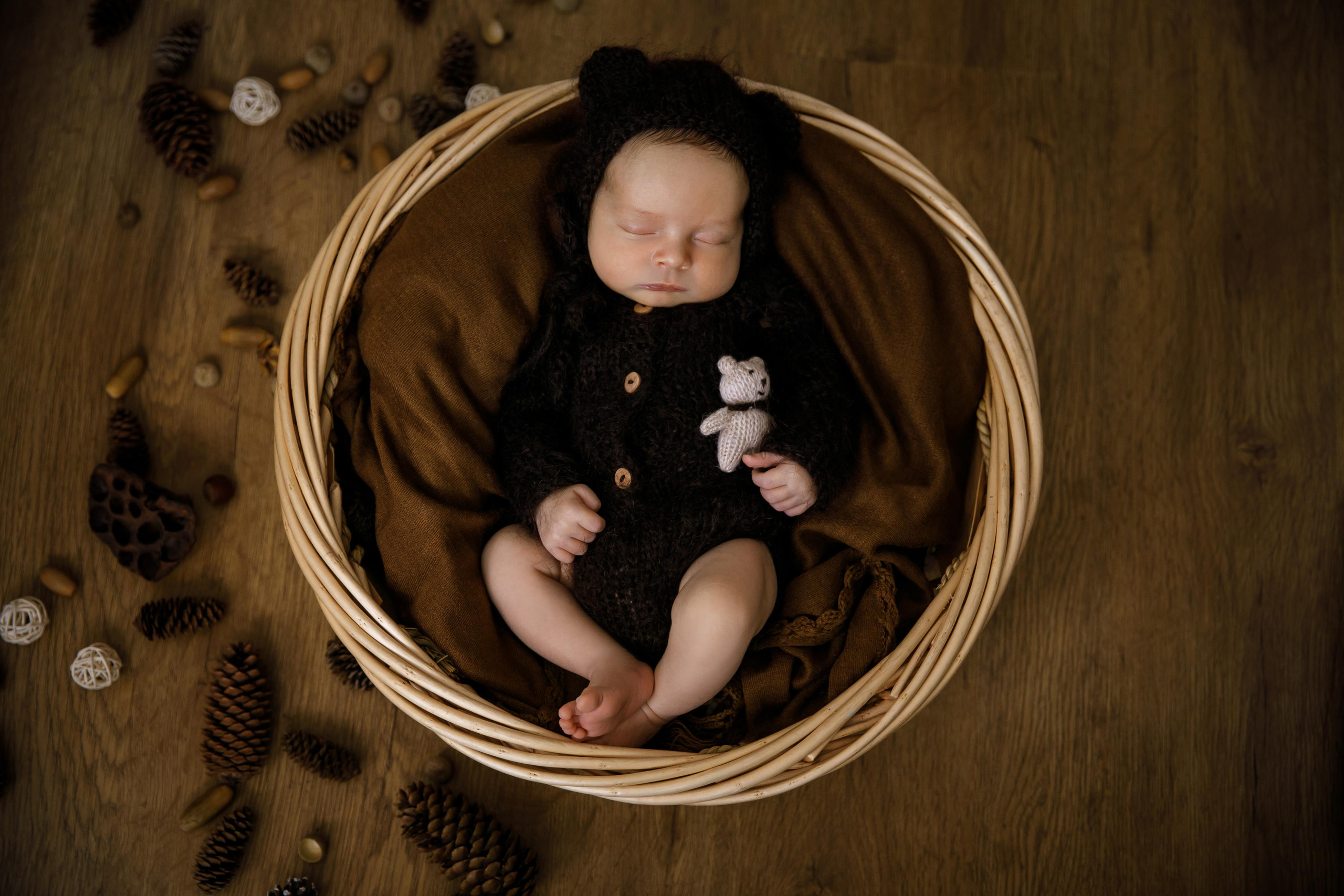 Домашняя съемка новорожденного. Семейный и детский фотограф в Ростове-на-Дону